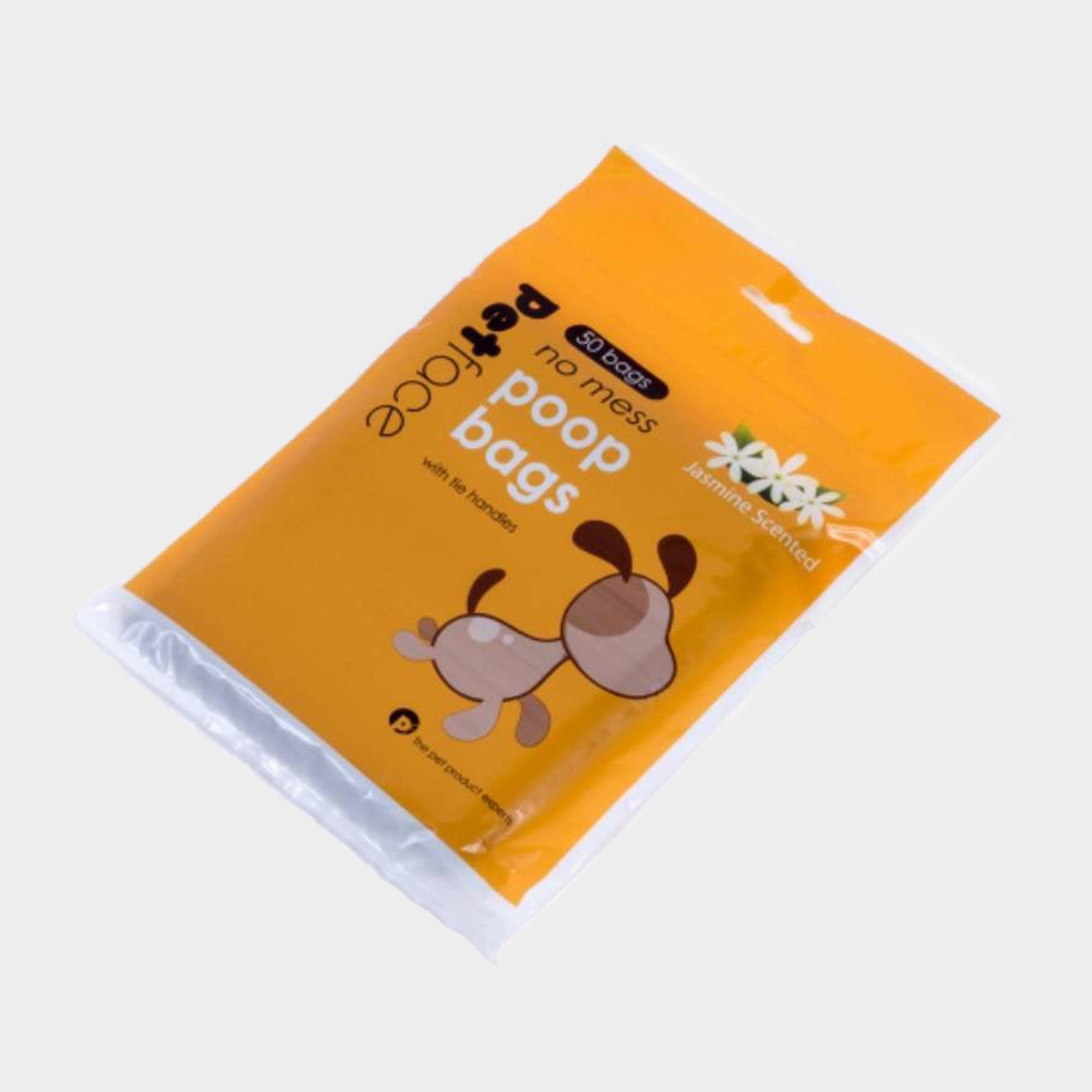 Image of Petface Jasmine Scented Poop Bag 50 Pack, Orange