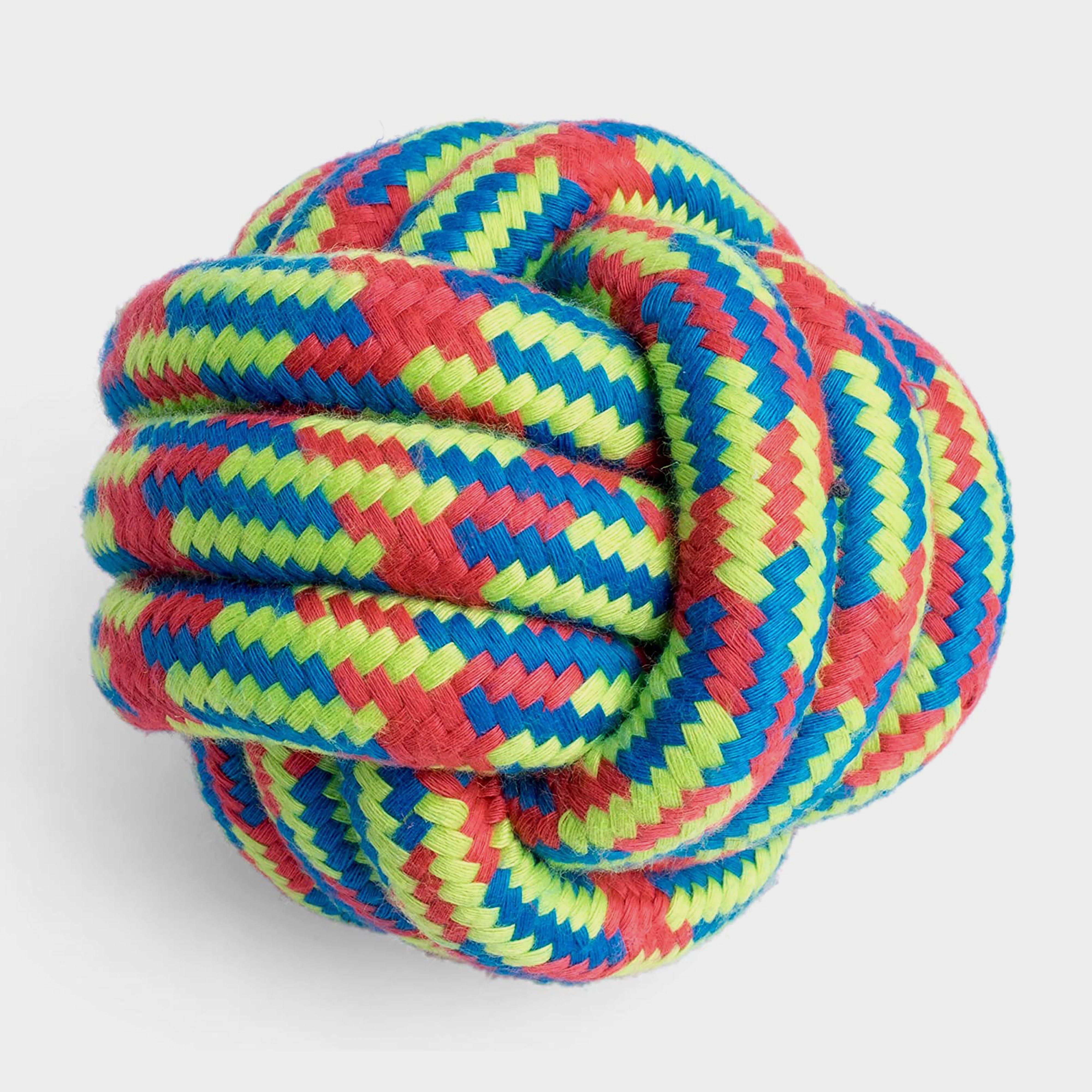 Petface Toyz Woven Rope, Multi Coloured