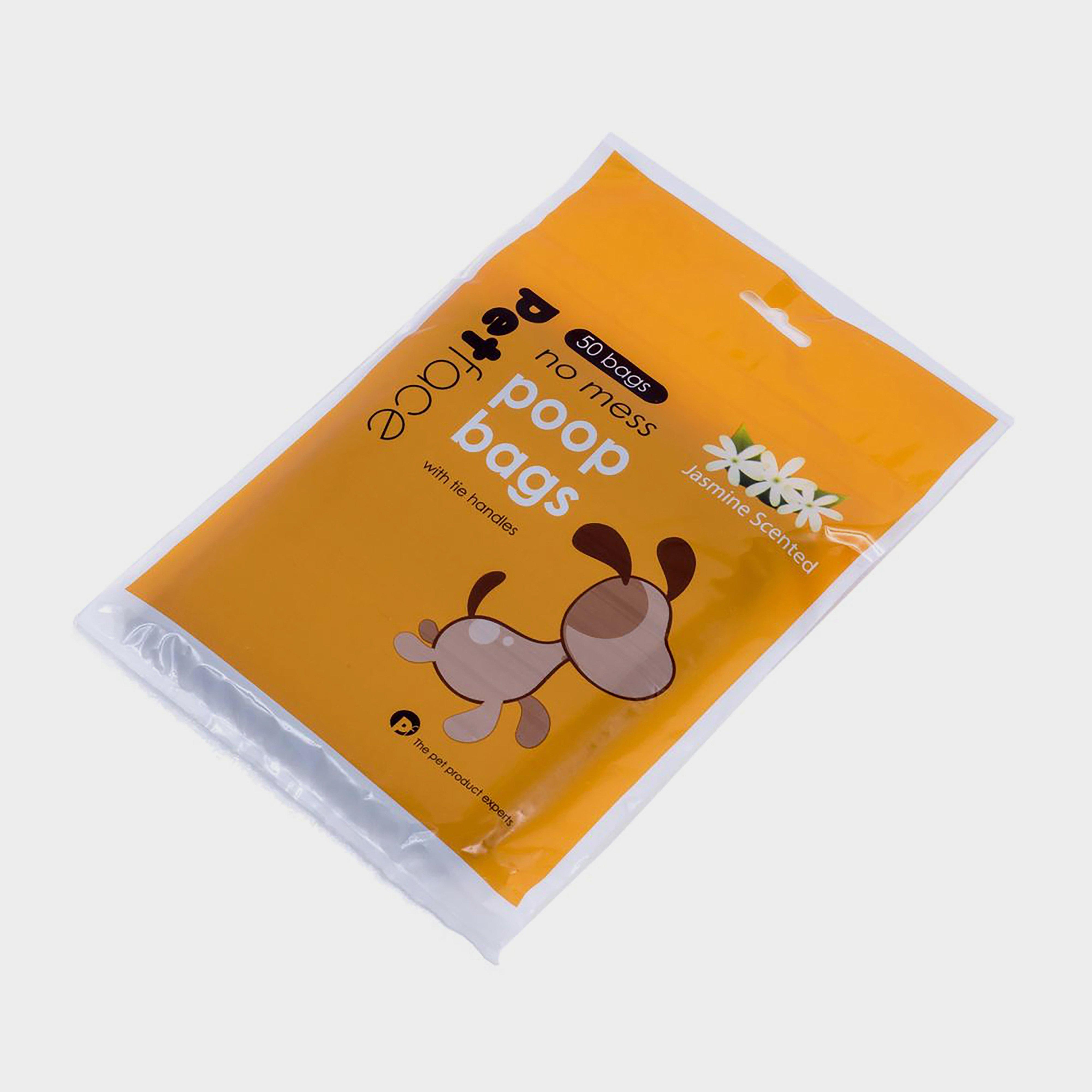 Photos - Dog Cosmetic Orange Petface 50 Pack Degradable Dog Poop Bag, 