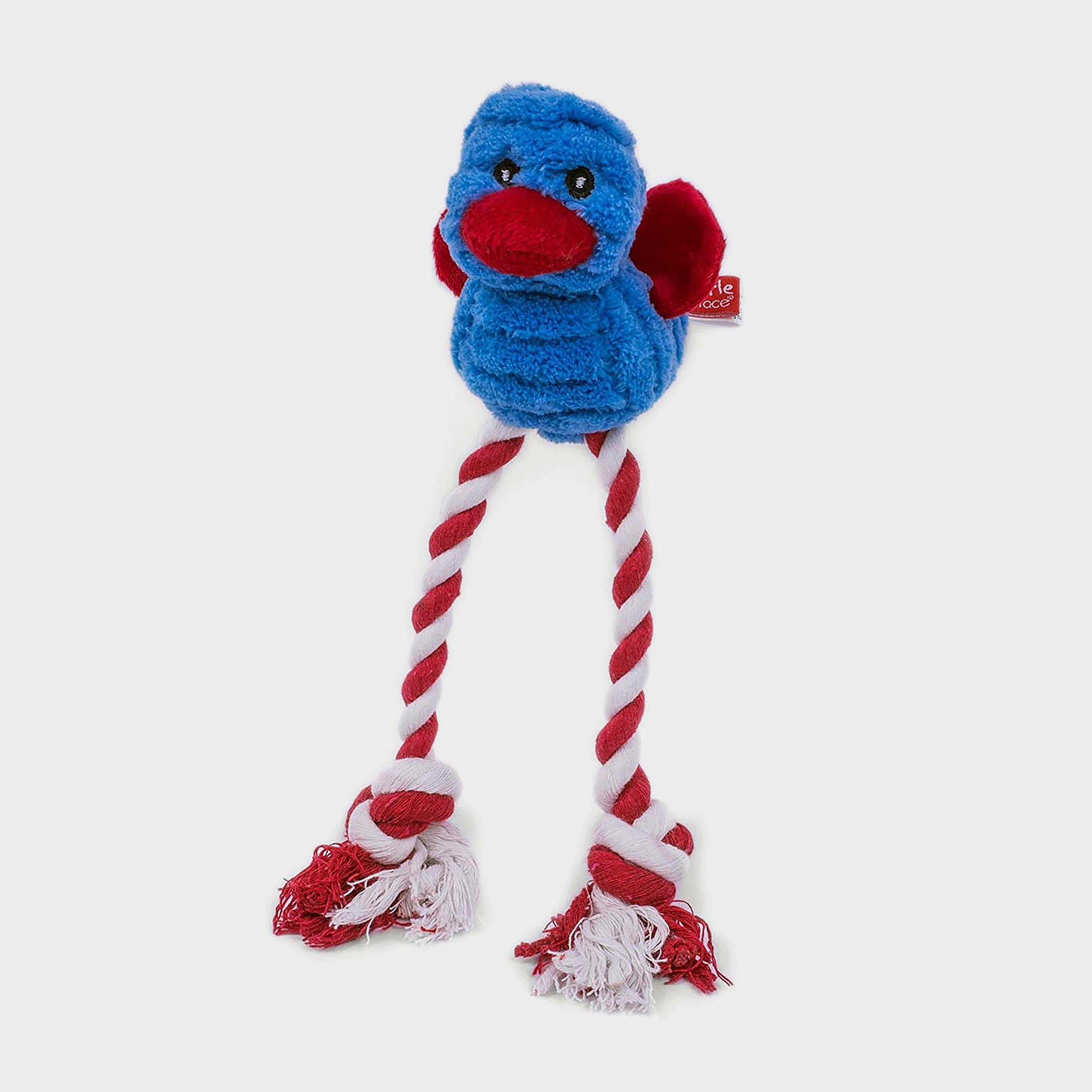 Petface Cord Long Legs Dog Toy, Blue
