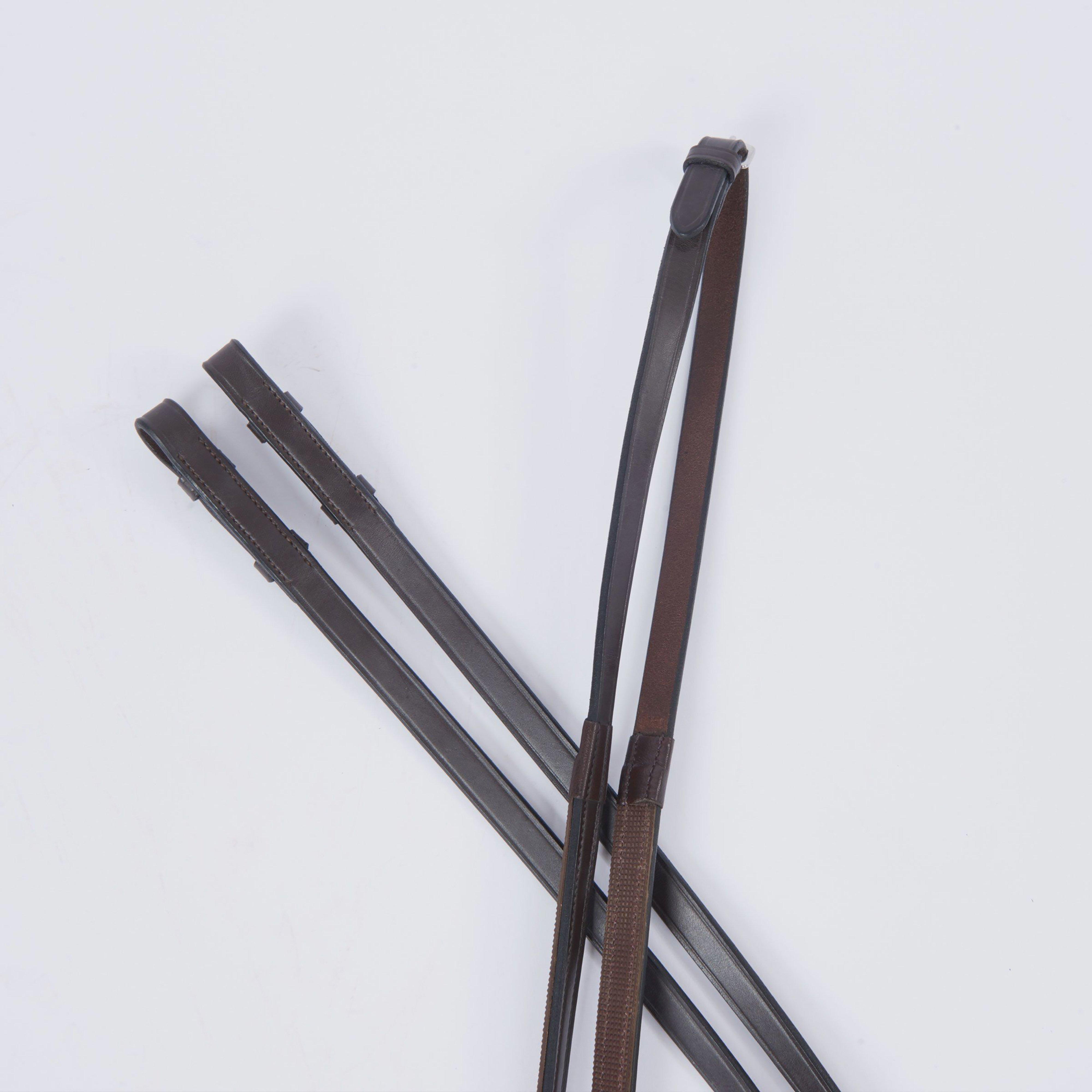 Image of Collegiate Plain Reins, Brown