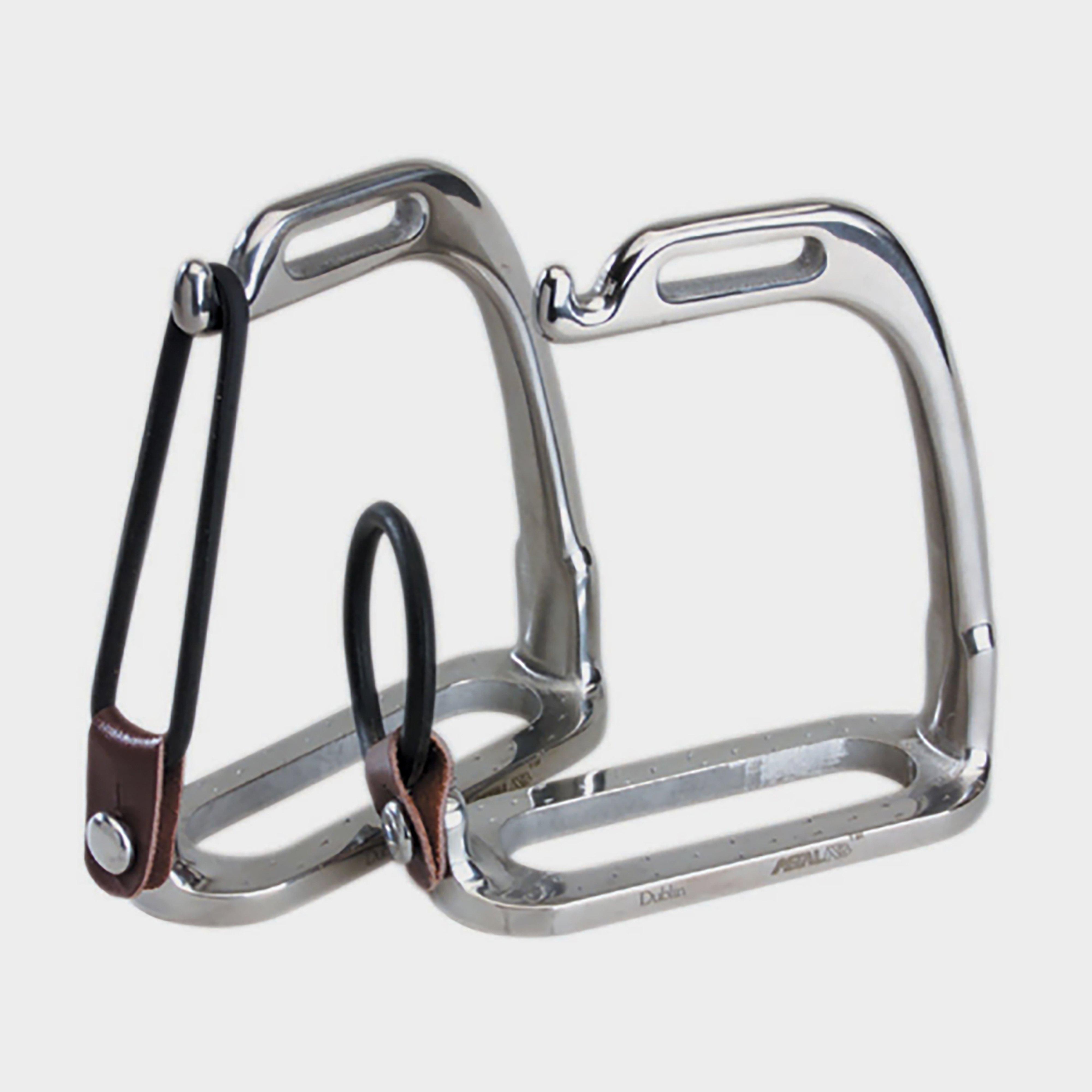 Image of Korsteel Peacock Safety Stirrup Irons, Silver