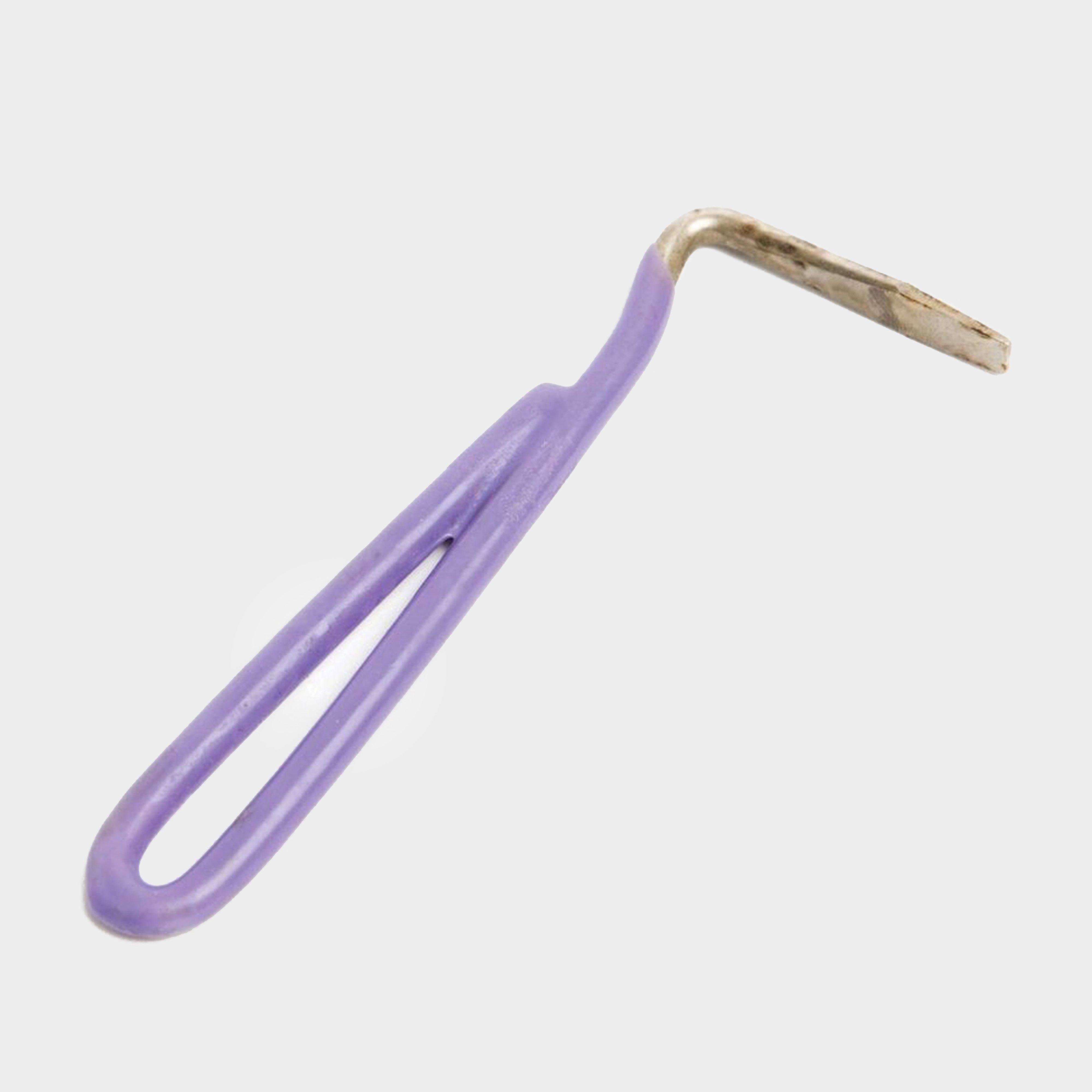Image of Roma Vinyl Handle Hoof Pick, Purple