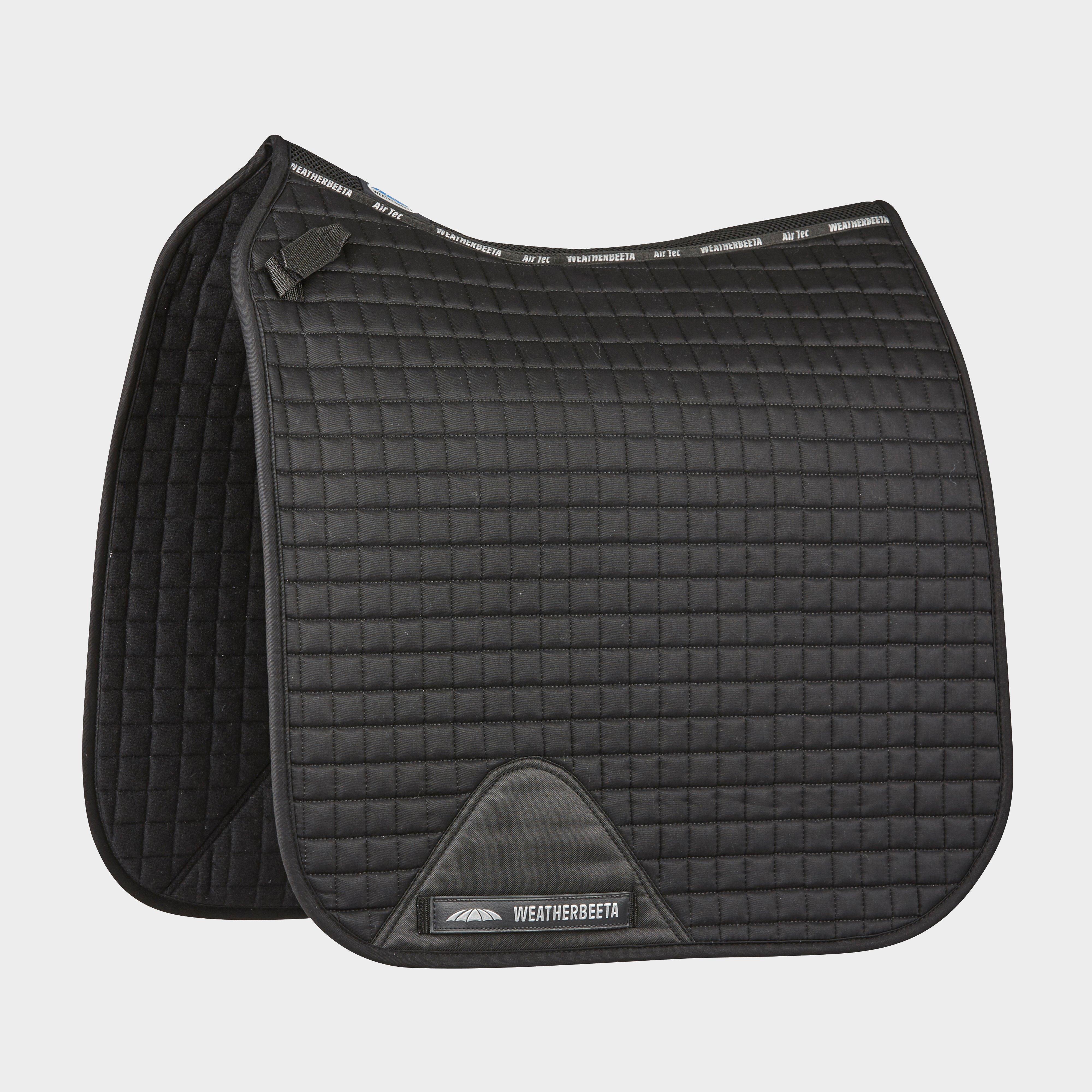  WeatherBeeta Prime Dressage Saddle Pad Black, Black