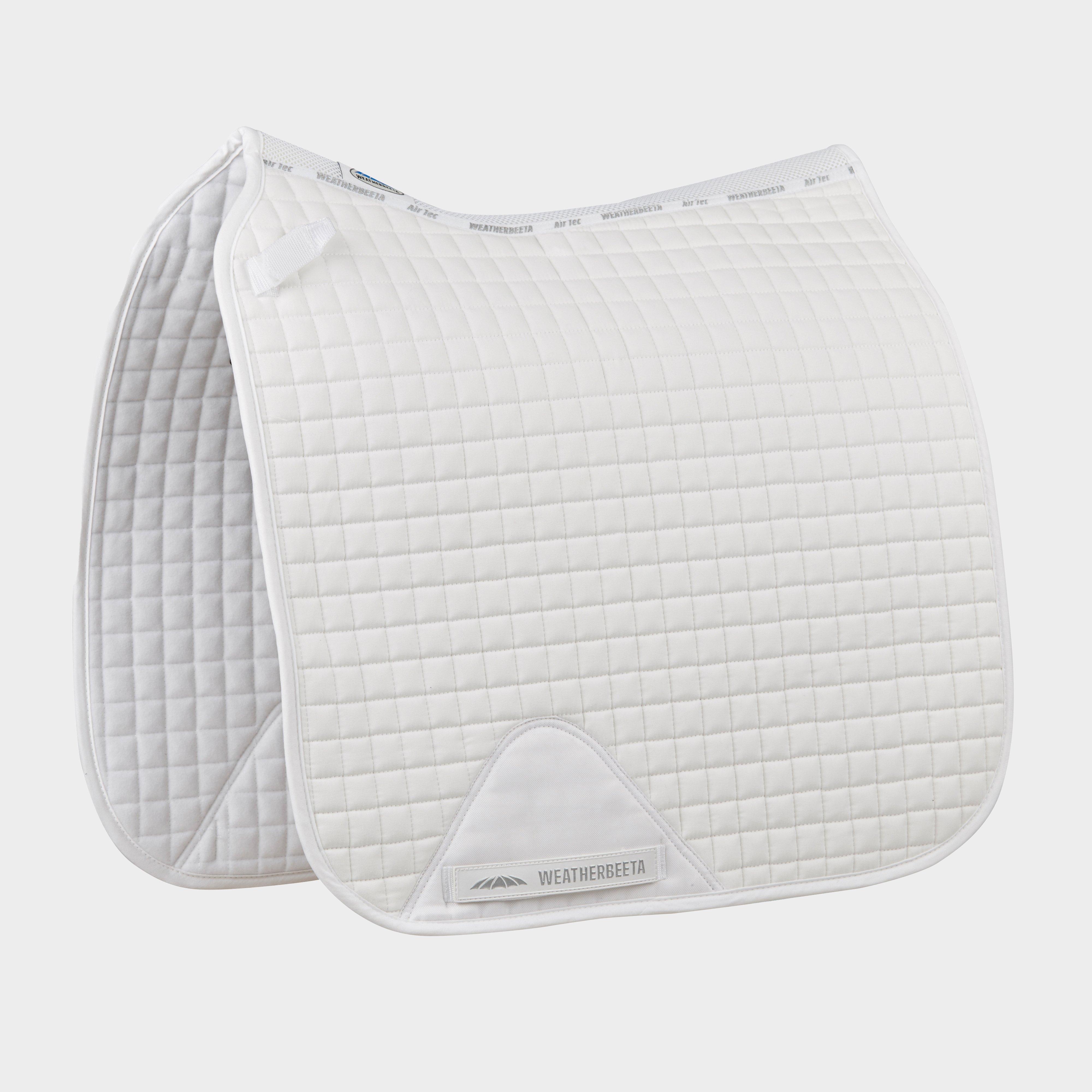  WeatherBeeta Prime Dressage Saddle Pad White, White