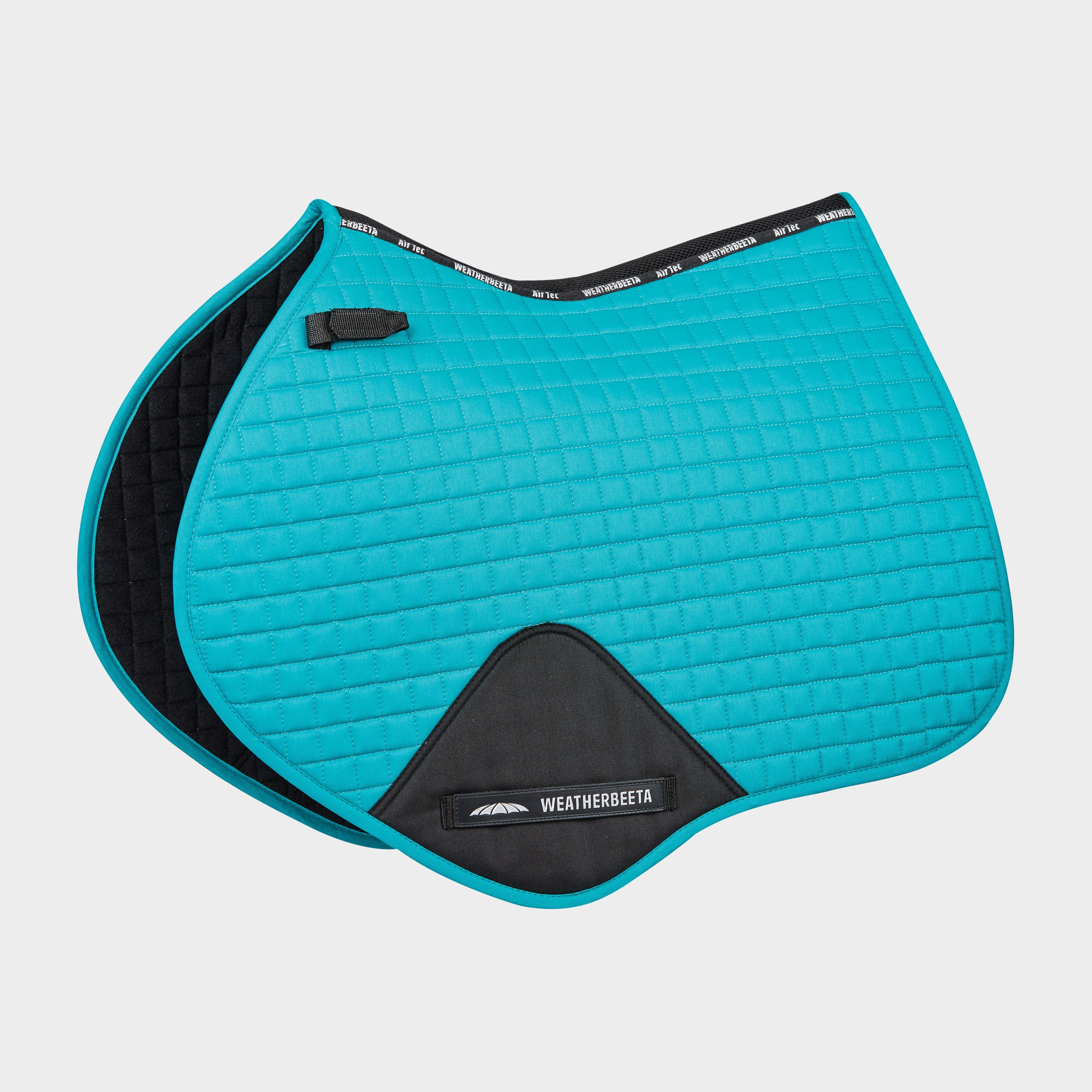 Image of WeatherBeeta Prime Jump Saddle Pad Turquoise, Blue