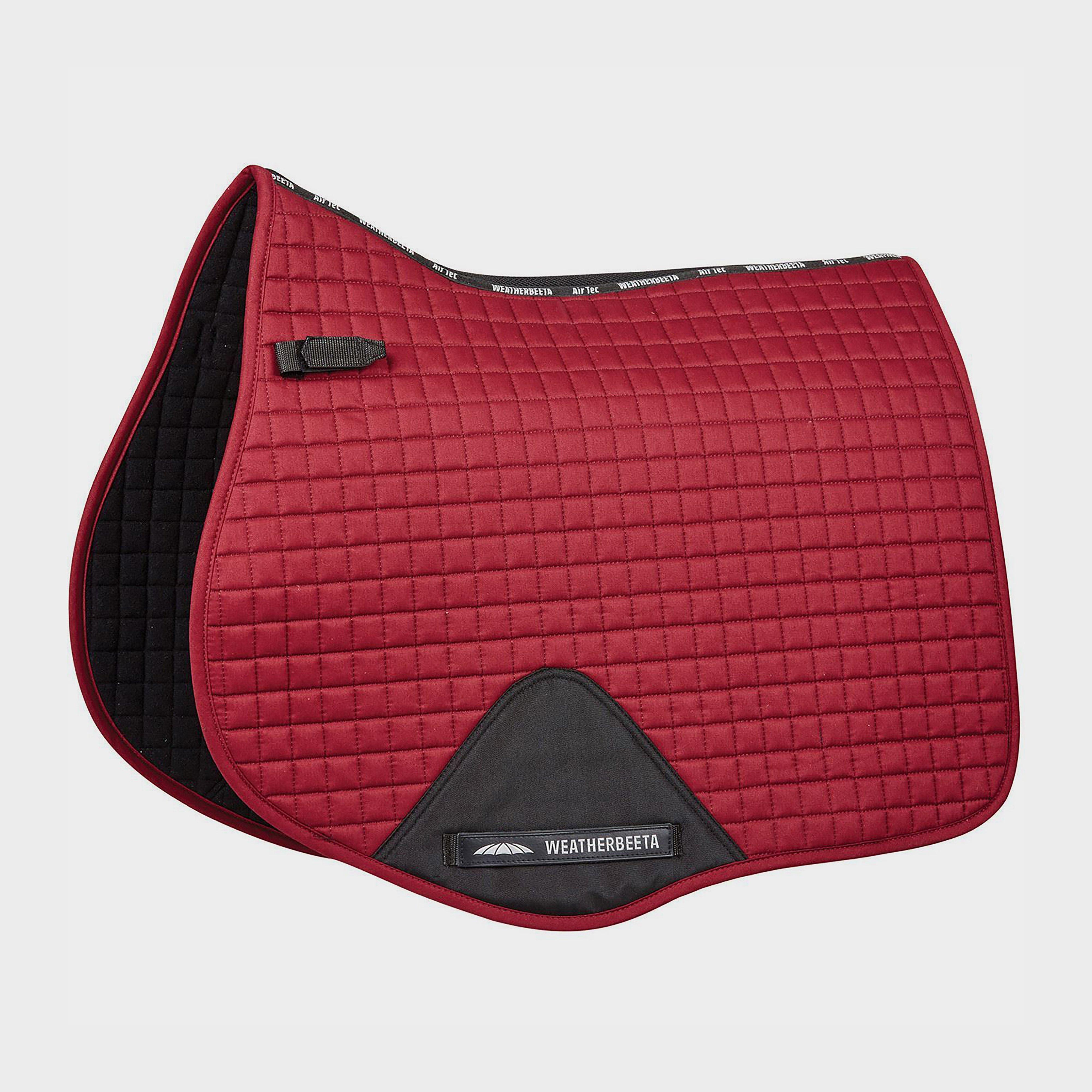 Image of WeatherBeeta Prime All Purpose Saddle Pad Maroon, Red
