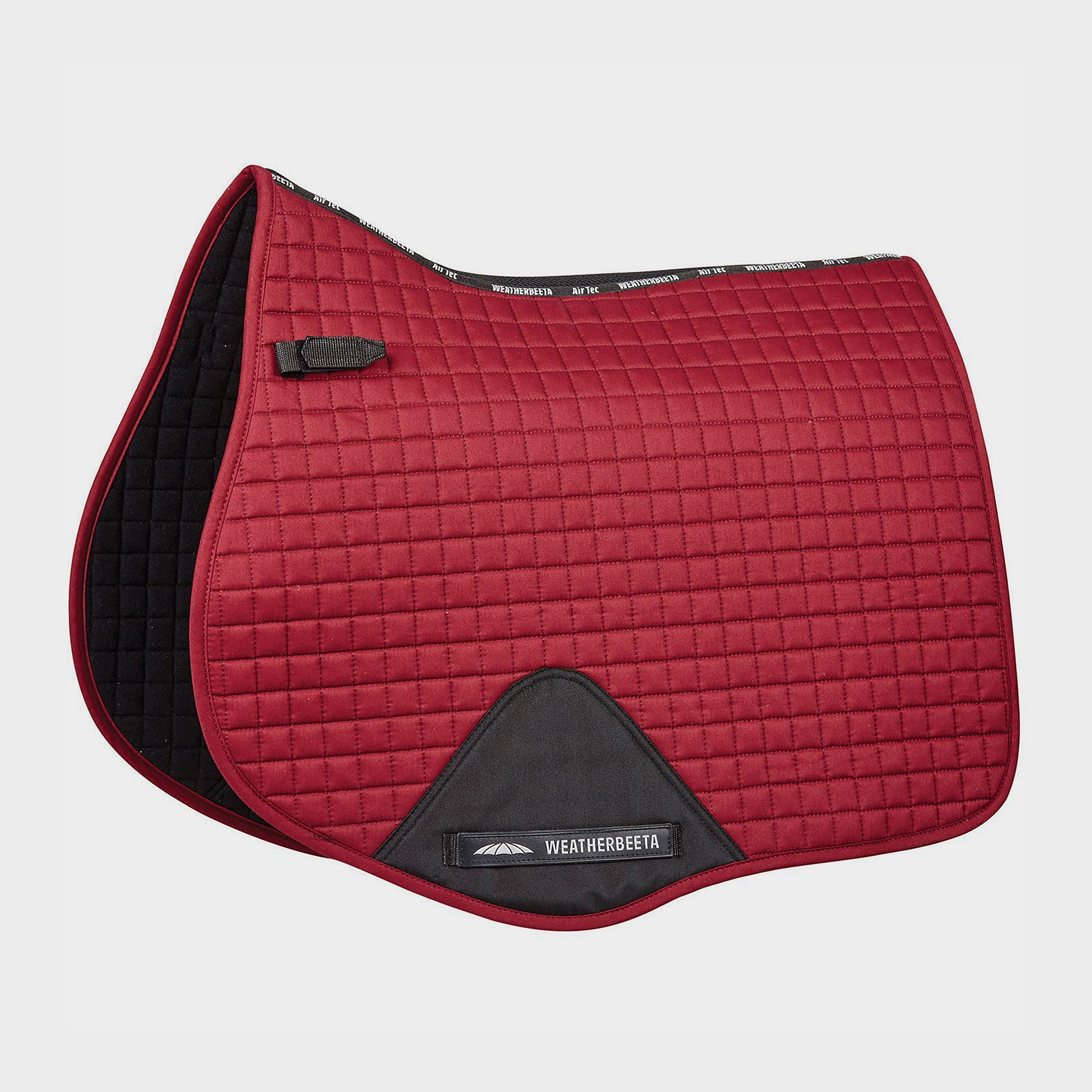  WeatherBeeta Prime All Purpose Saddle Pad Maroon, Red