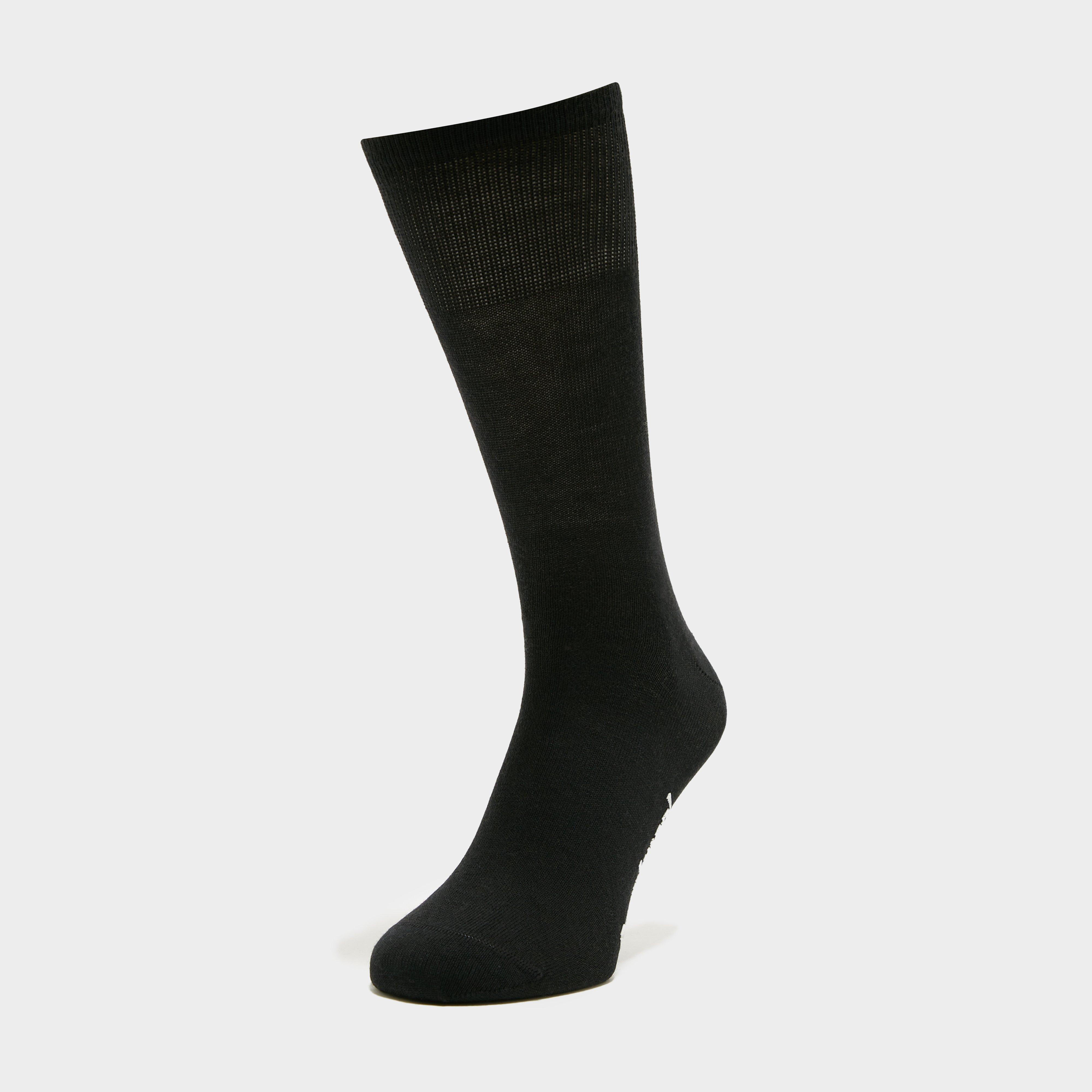 Image of Smartwool Hike Classic Edition Zero Cushion Liner Crew Socks, Black