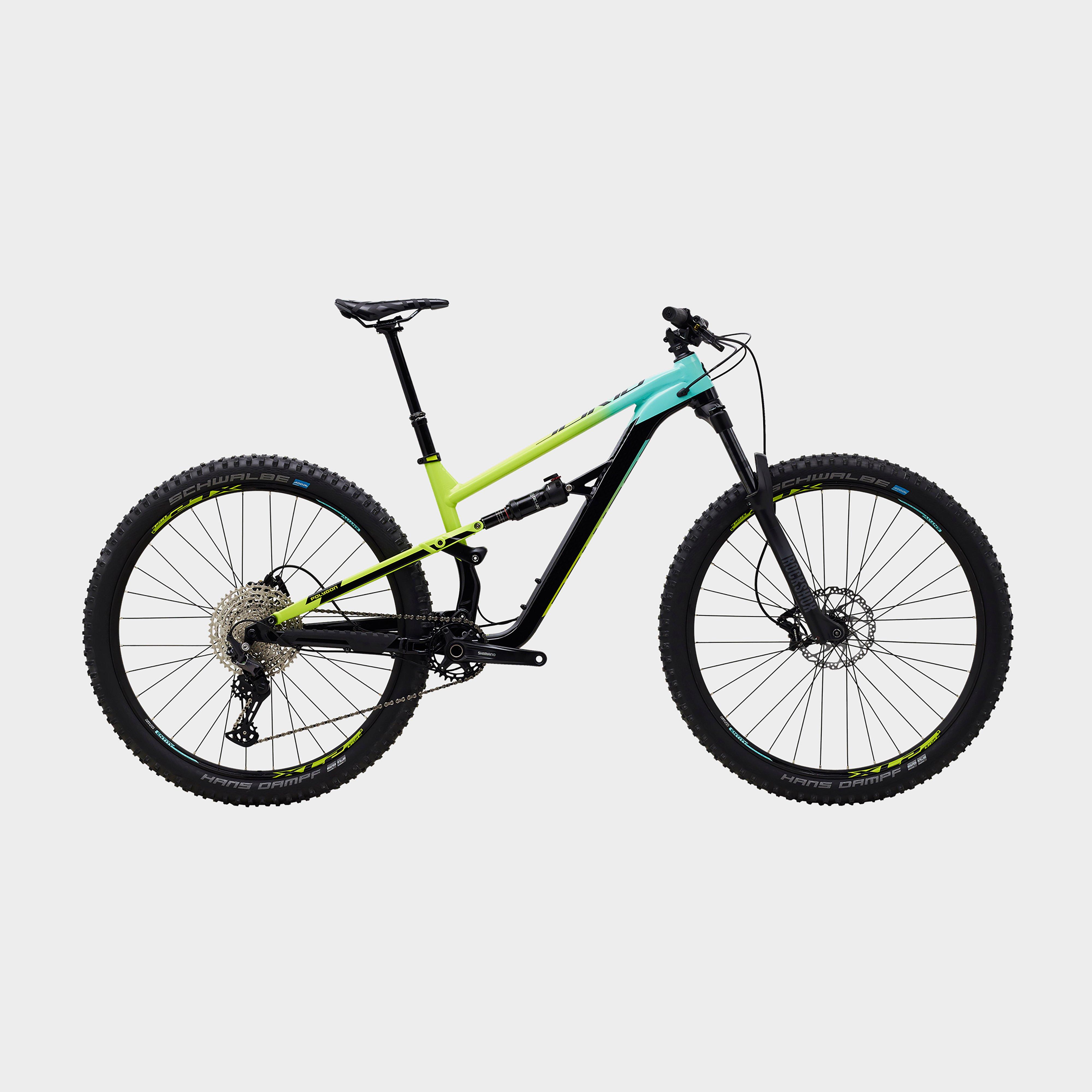 Image of POLYGON Siskiu T7 29” Full Suspension Mountain Bike, Green