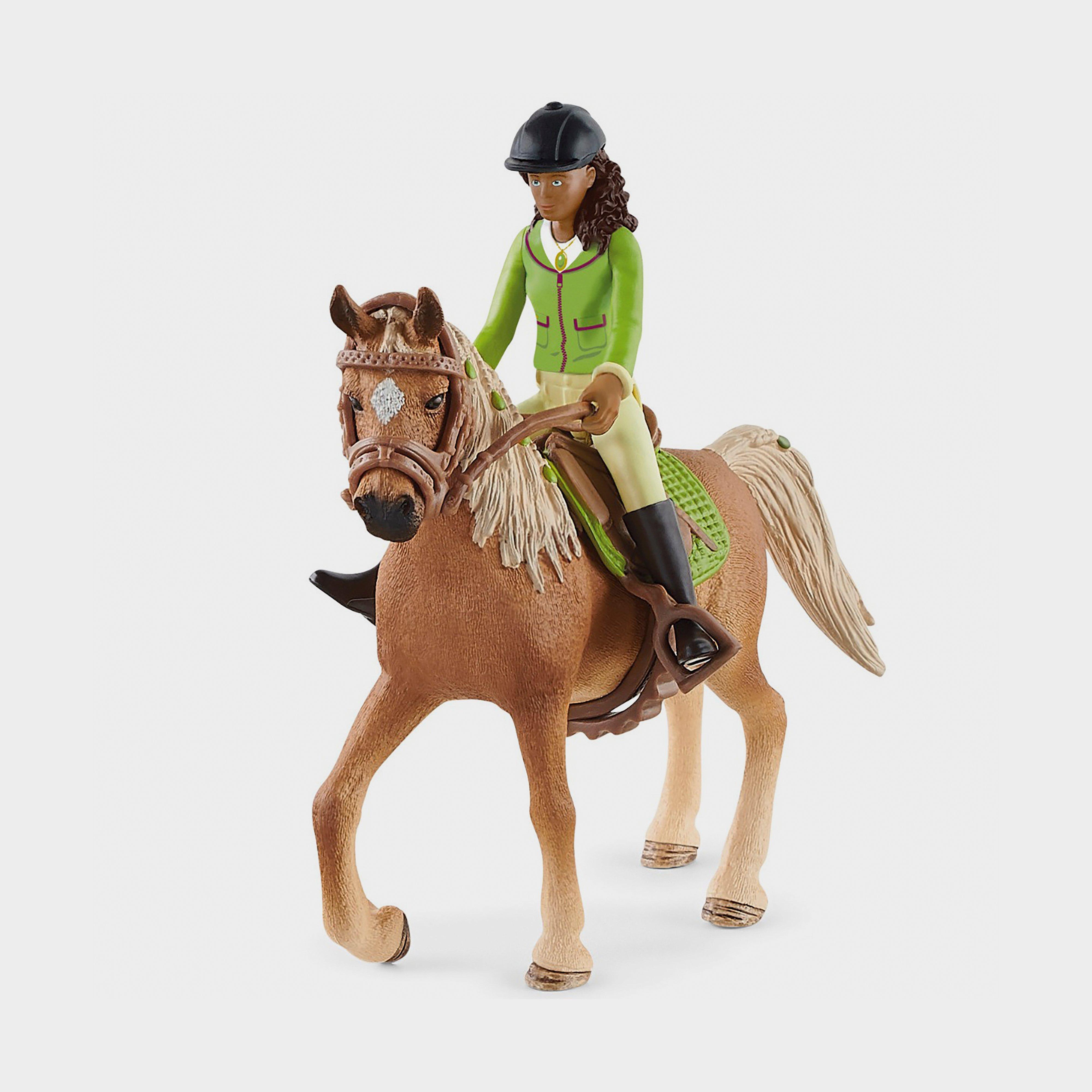 Image of Schleich Horse Club Sarah & Mystery Figurine