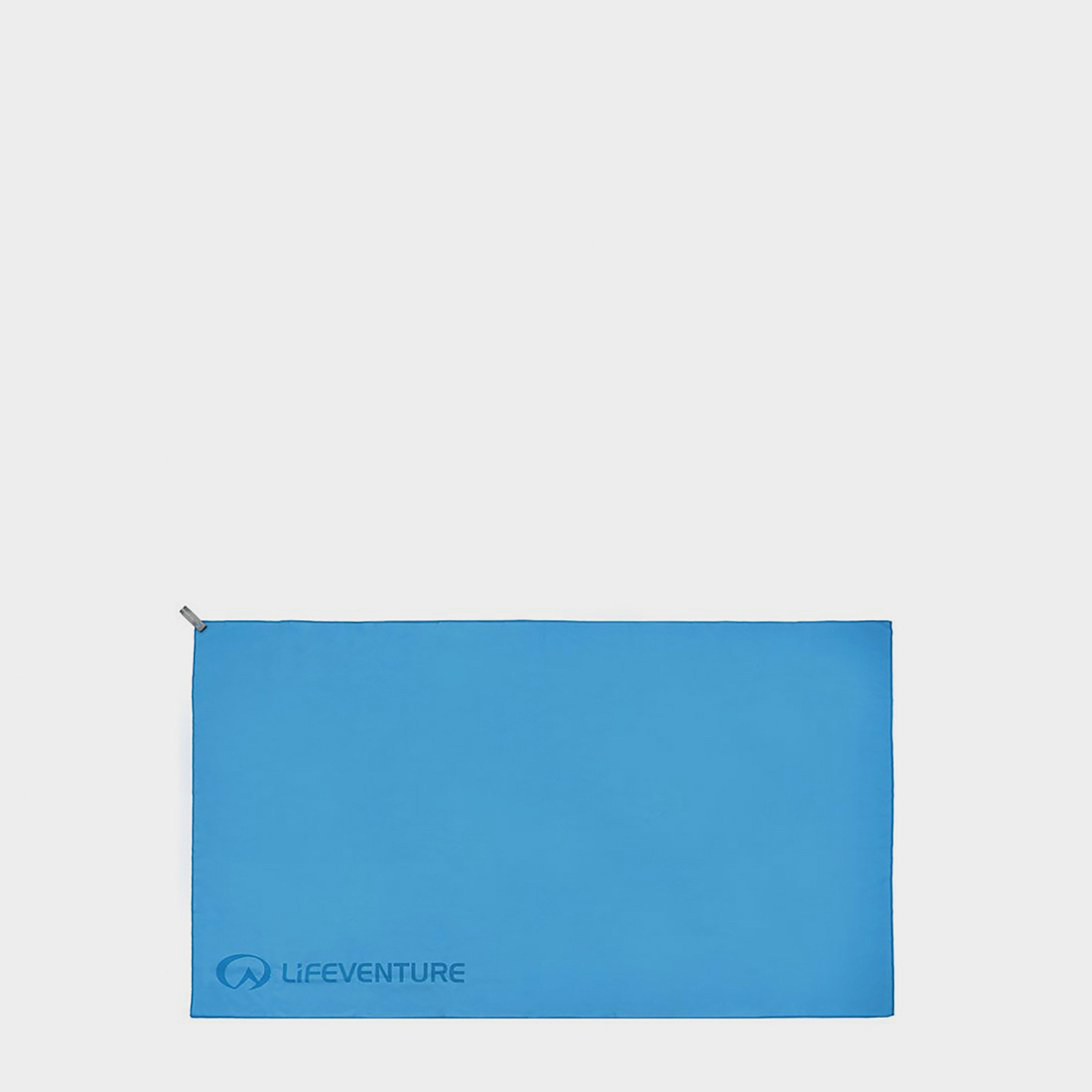 Image of LIFEVENTURE Recycled SoftFibre Towel Large, Blue
