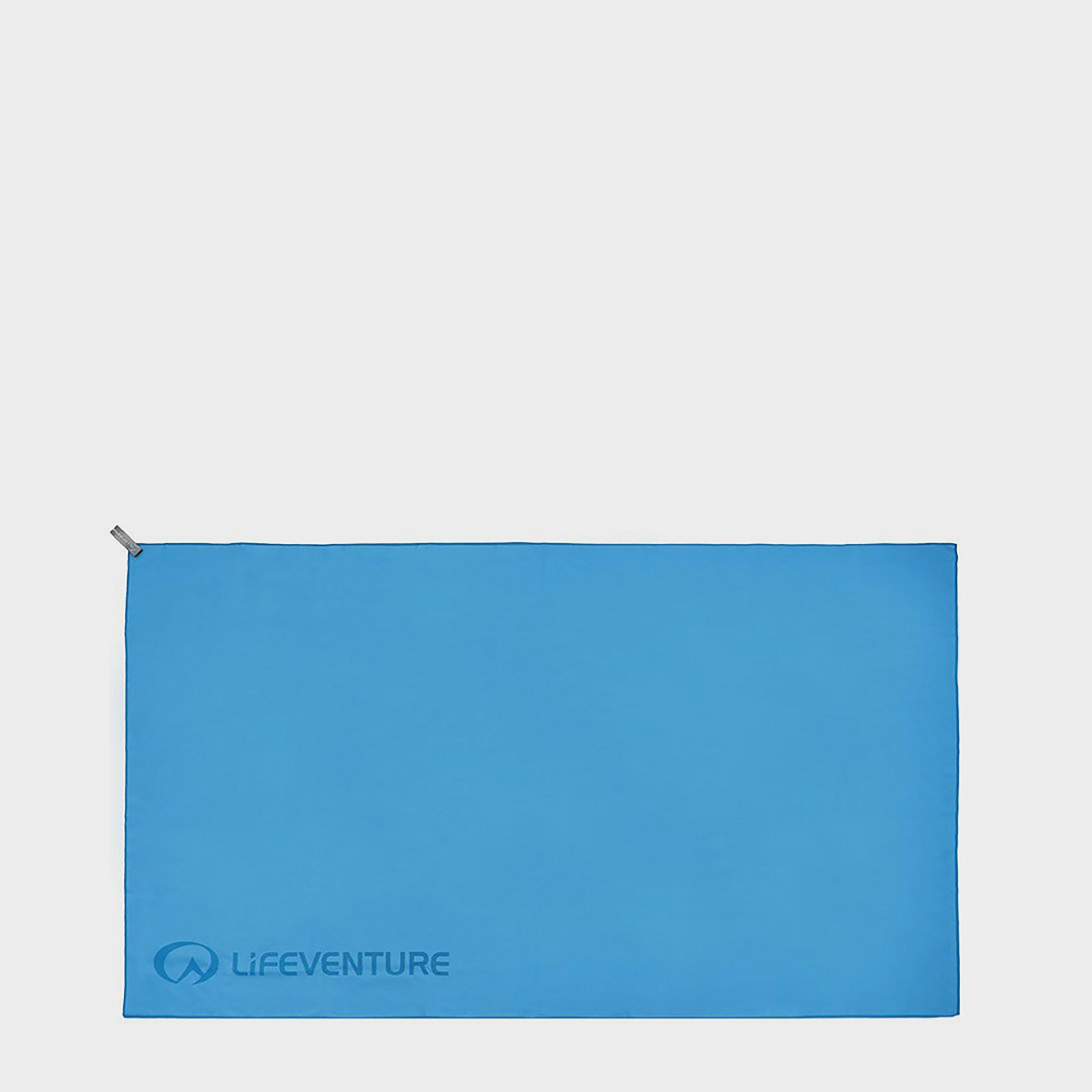 Image of LIFEVENTURE Recycled SoftFibre Towel XL, Blue