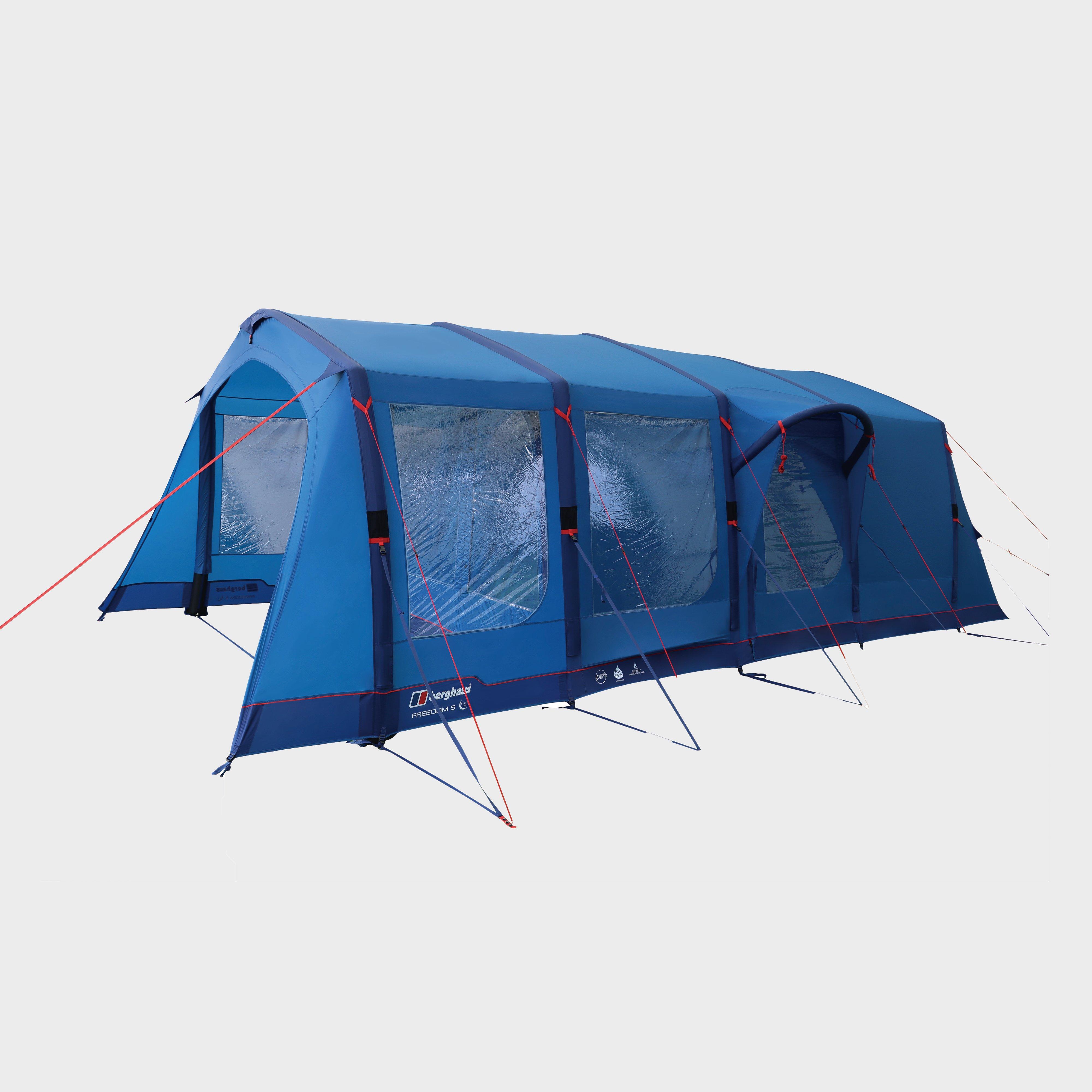 Image of Berghaus Freedom 5 Nightfall Air Tent, Blue