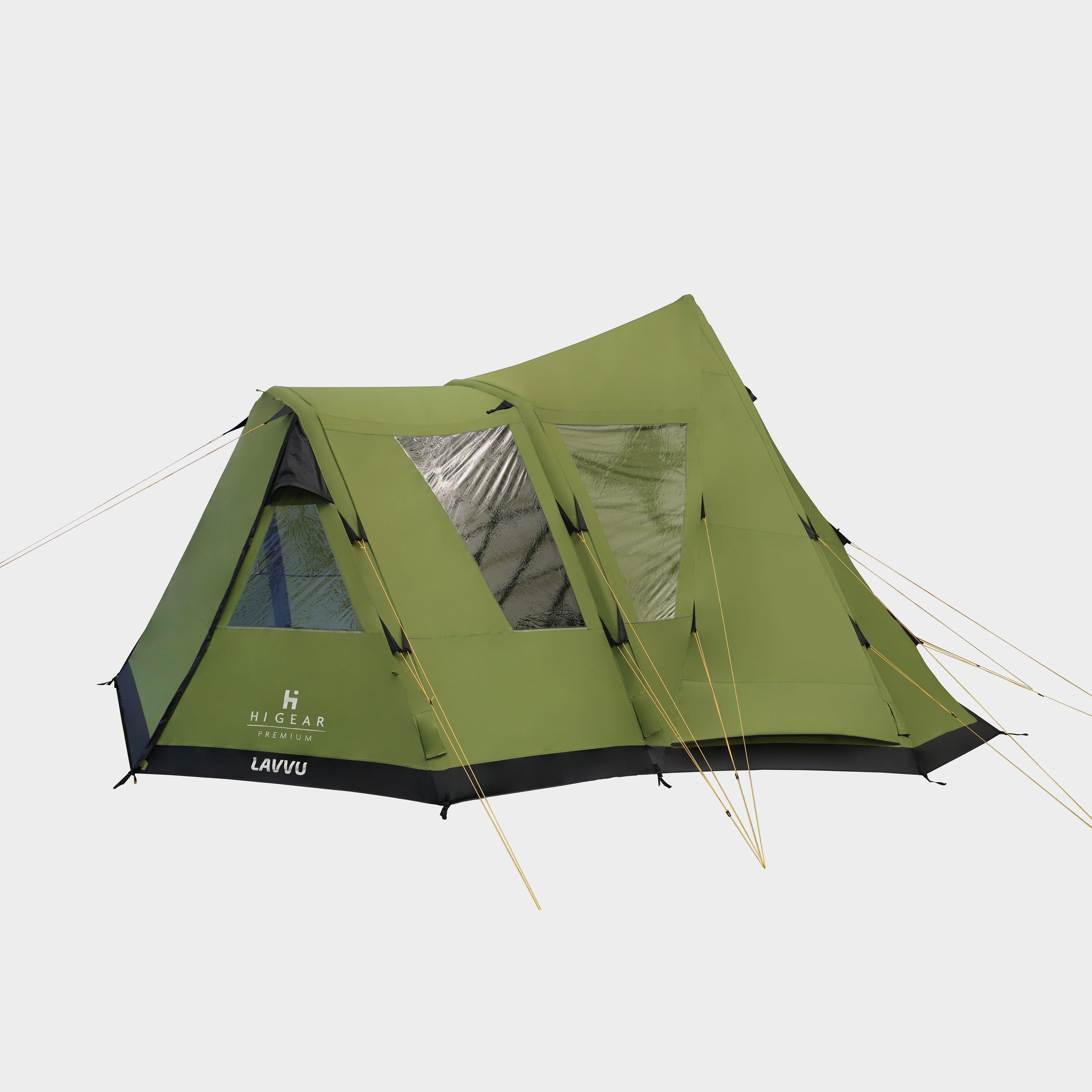  HI-GEAR Lavvu Air Elite Tipi Tent, Green