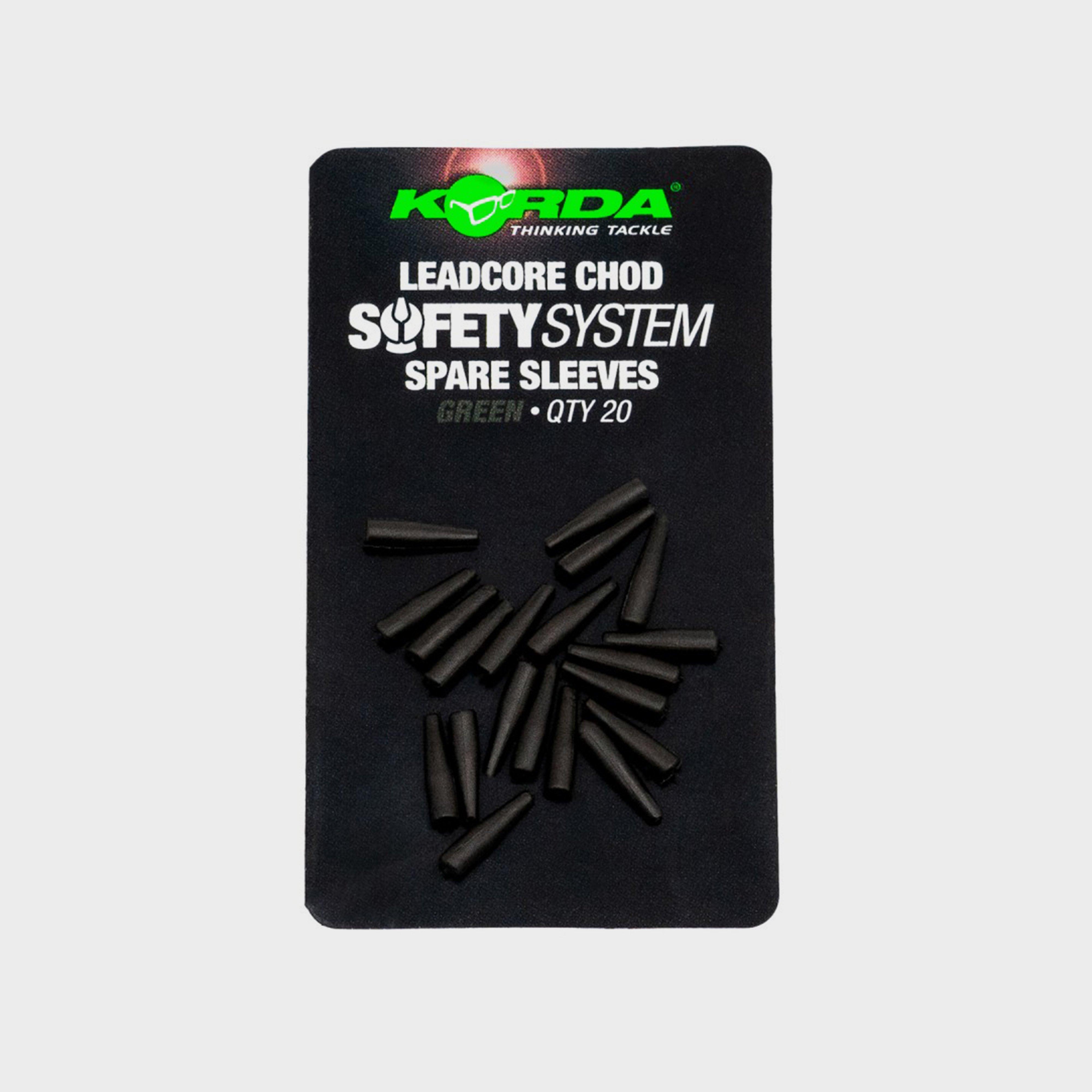 Image of Korda Leadcore Chod Sleeve Safety System, Black