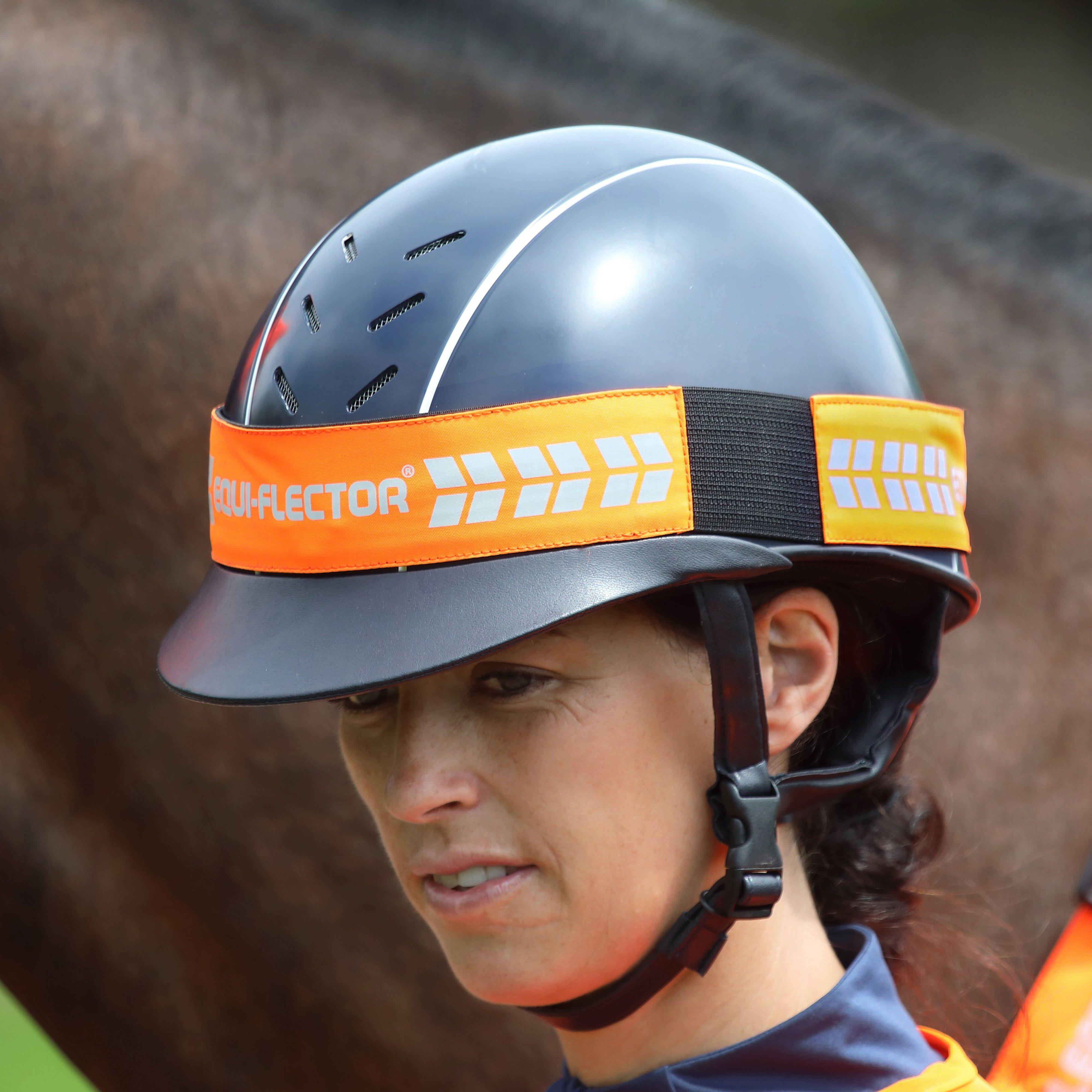 Image of EQUI-FLECTOR Equi-Flector Hat Band, Orange