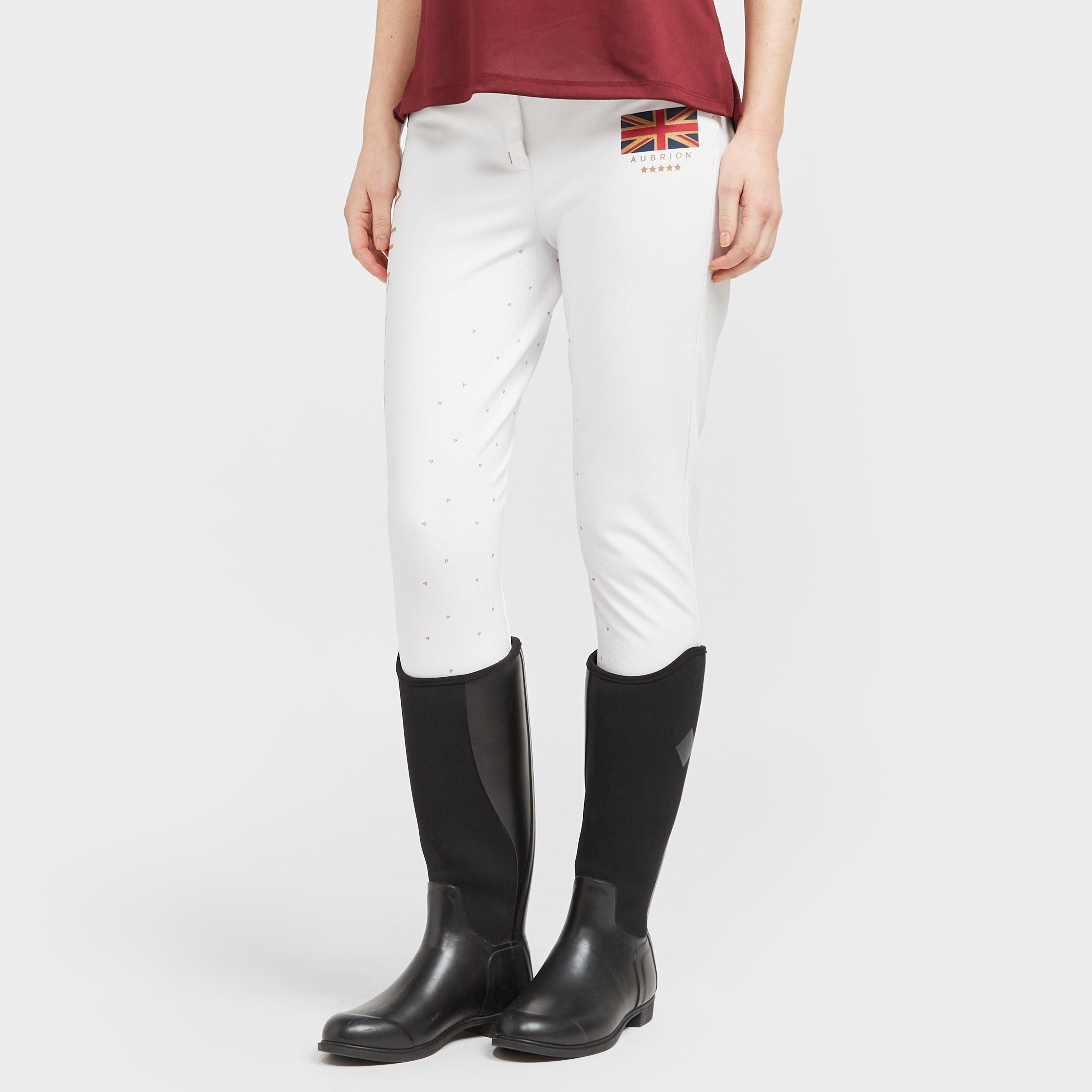 Image of Aubrion Team Breeches White, White