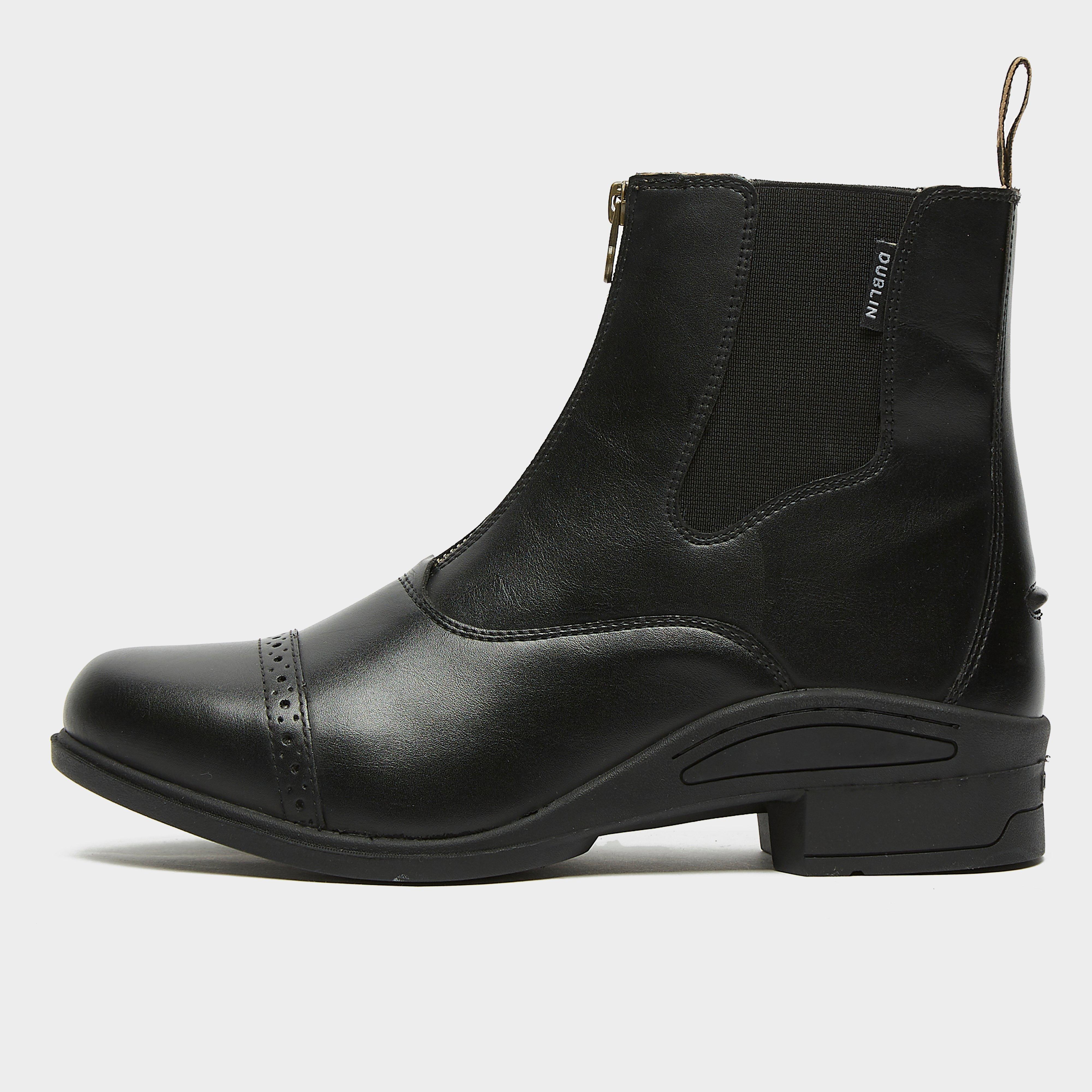  Dublin Womens Altitude Zip Paddock Boots, Black