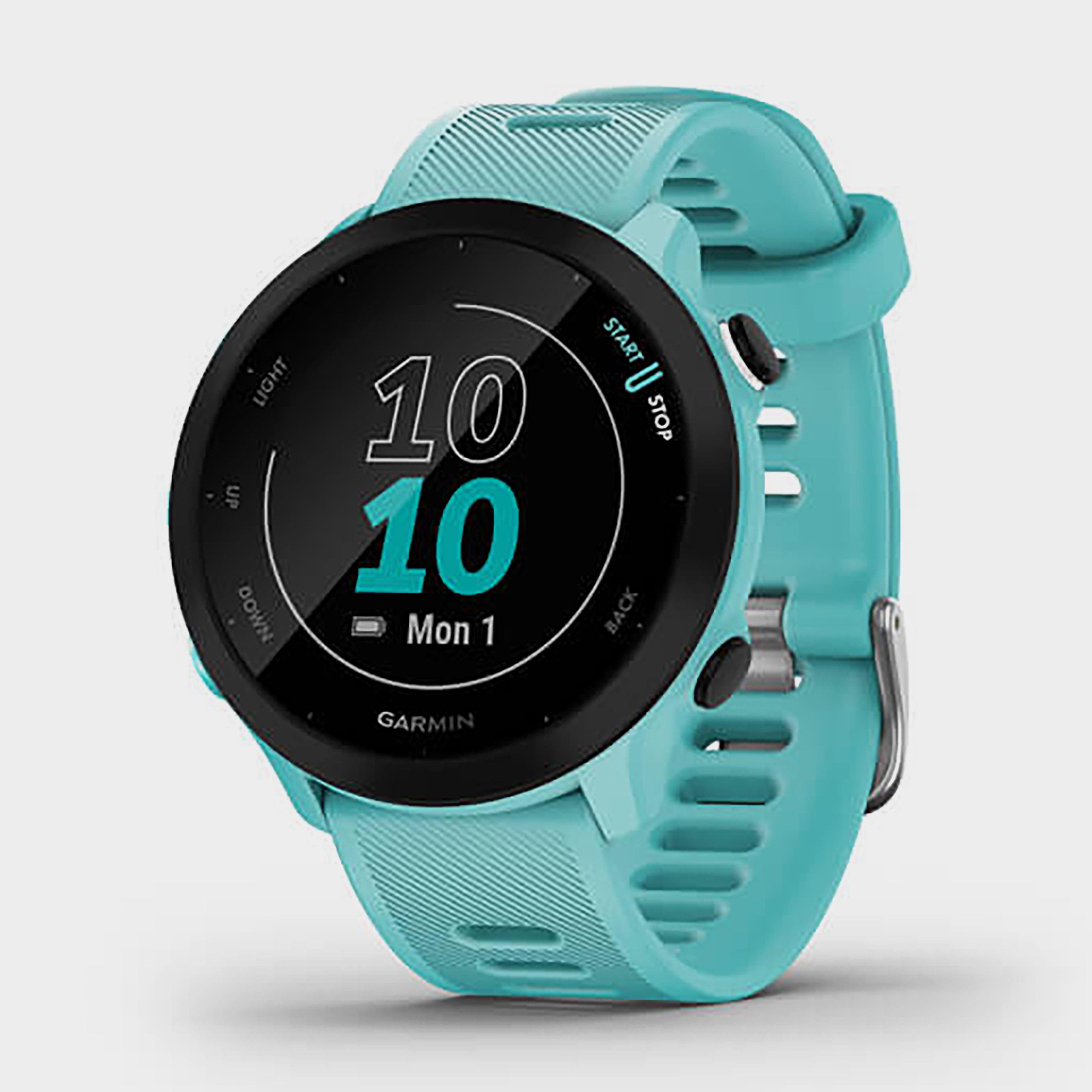  Garmin Forerunner 55 GPS Running Smartwatch, Blue