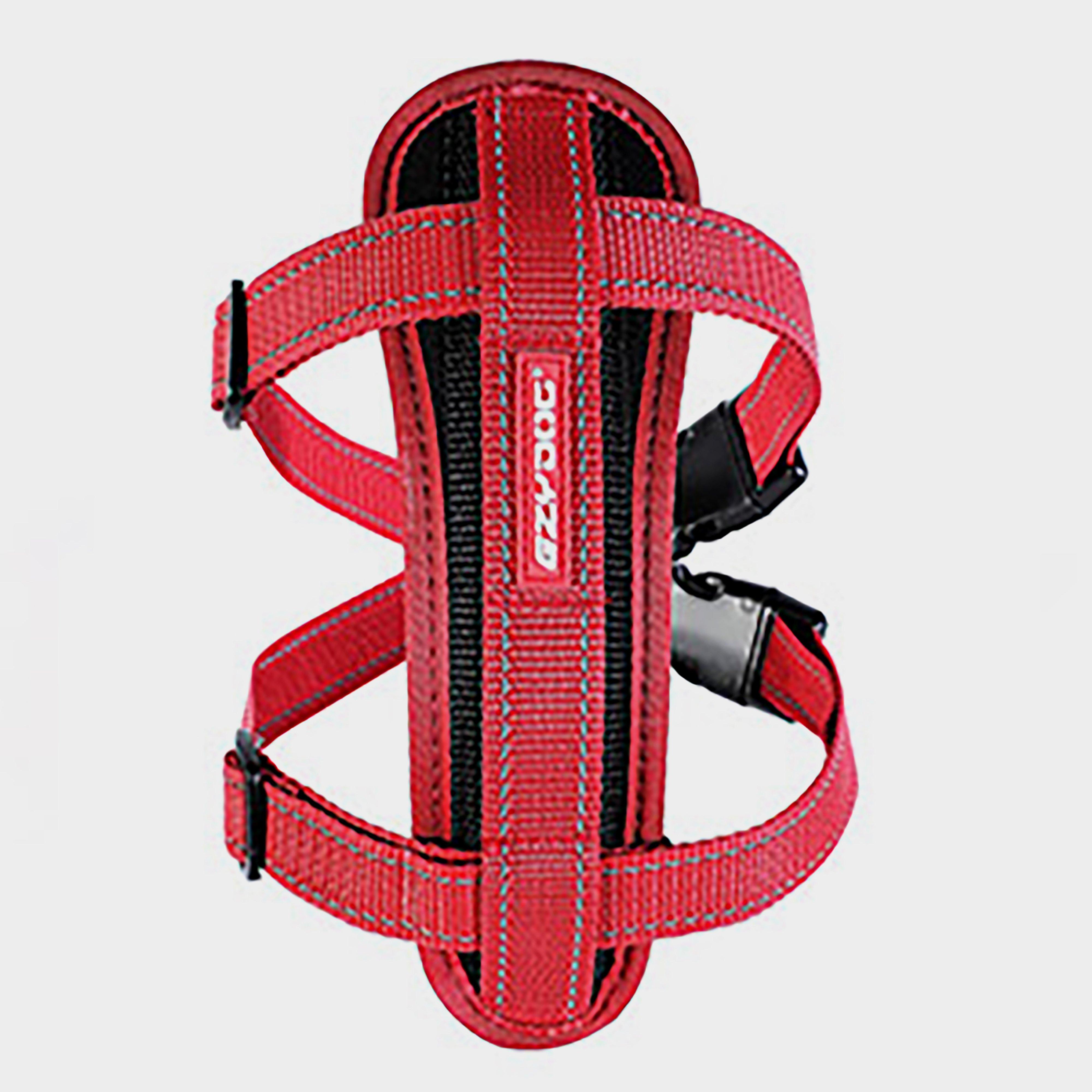 Image of EzyDog Chest Plate Dog Harness Red Small, Red