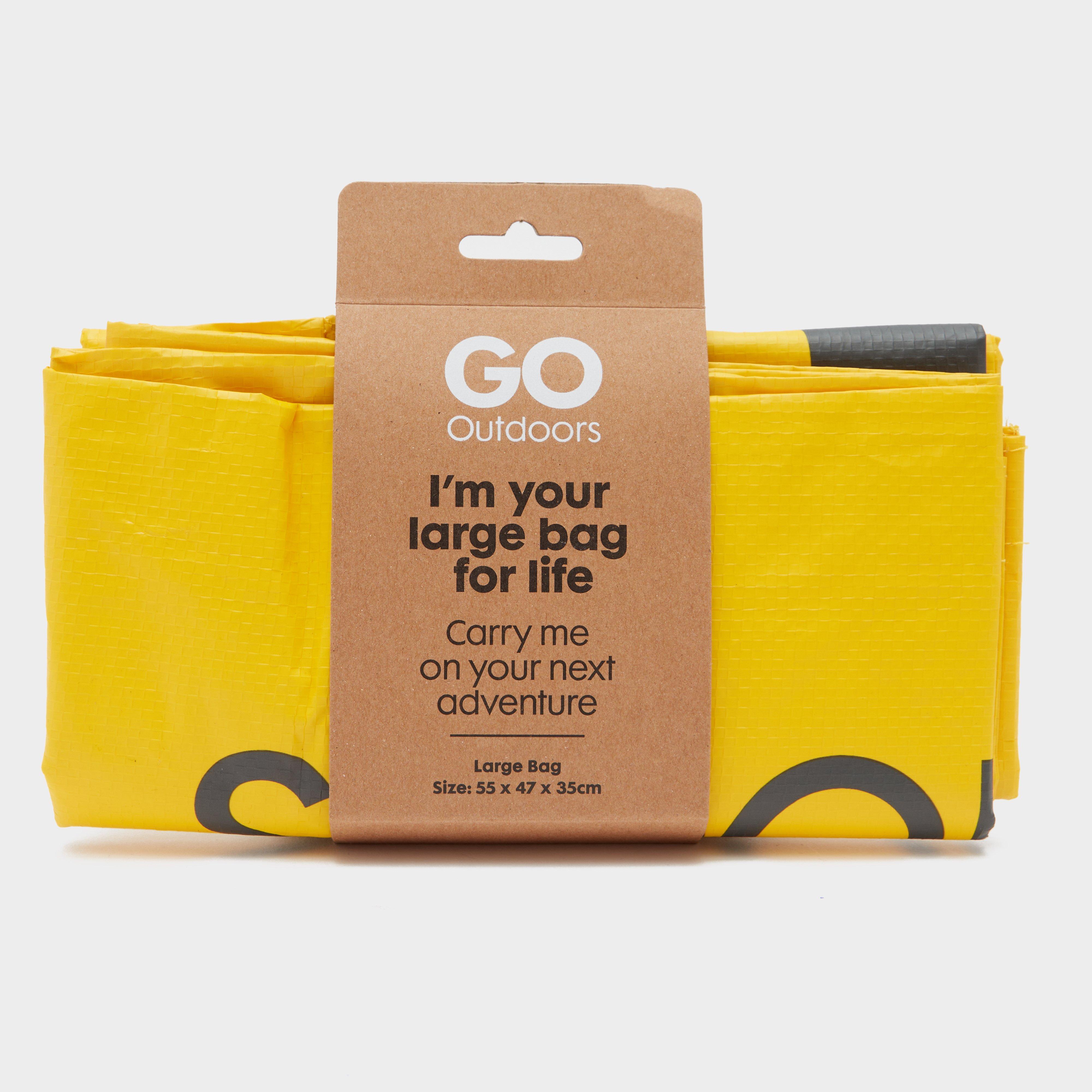 Image of GO OUTDOORS Large Bag For Life, Yellow