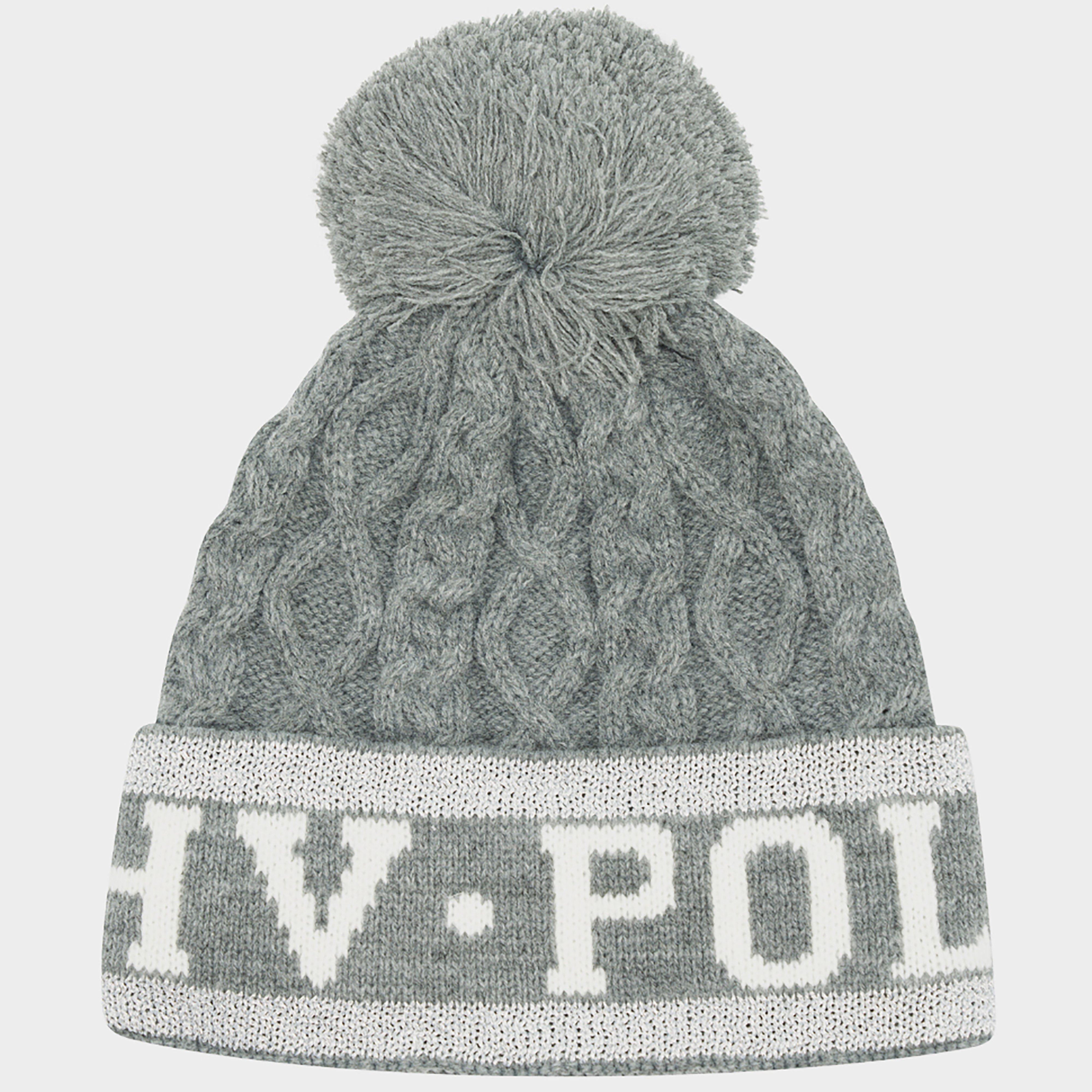 Image of HV Polo Beanie POLO Knit Hat, Grey