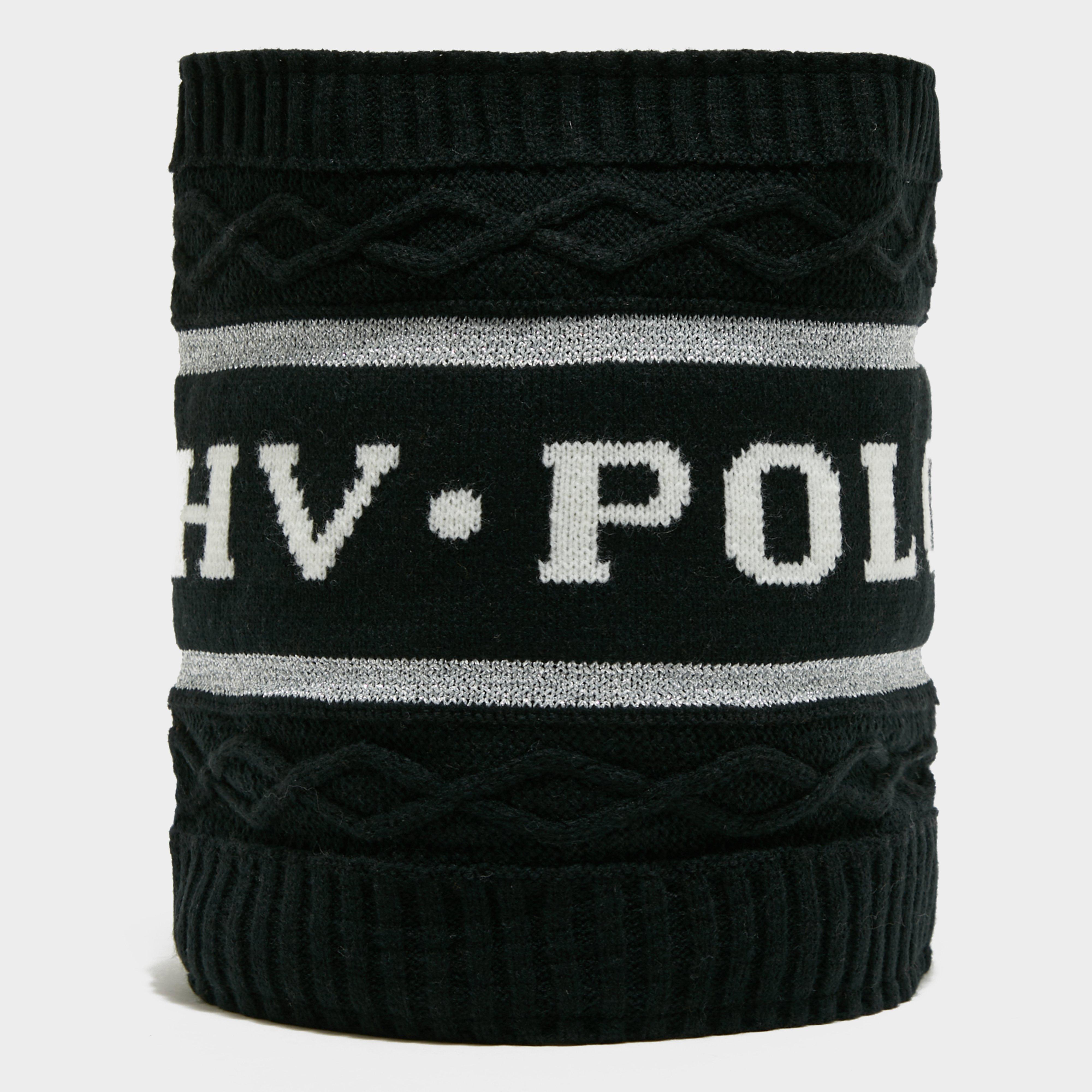 Image of HV Polo Loop Scarf POLO Knit, Black