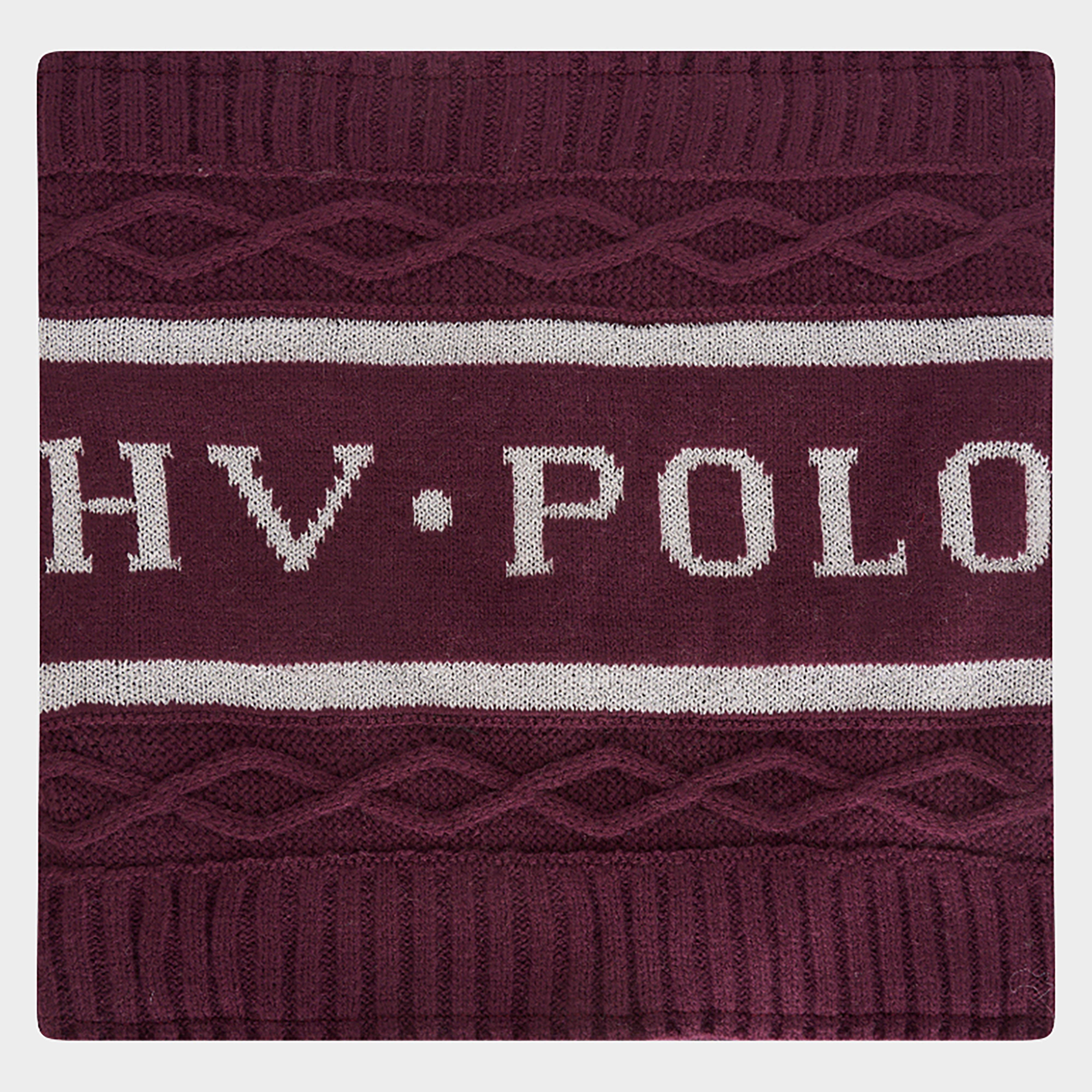 Image of HV Polo Loop Scarf POLO Knit, Red