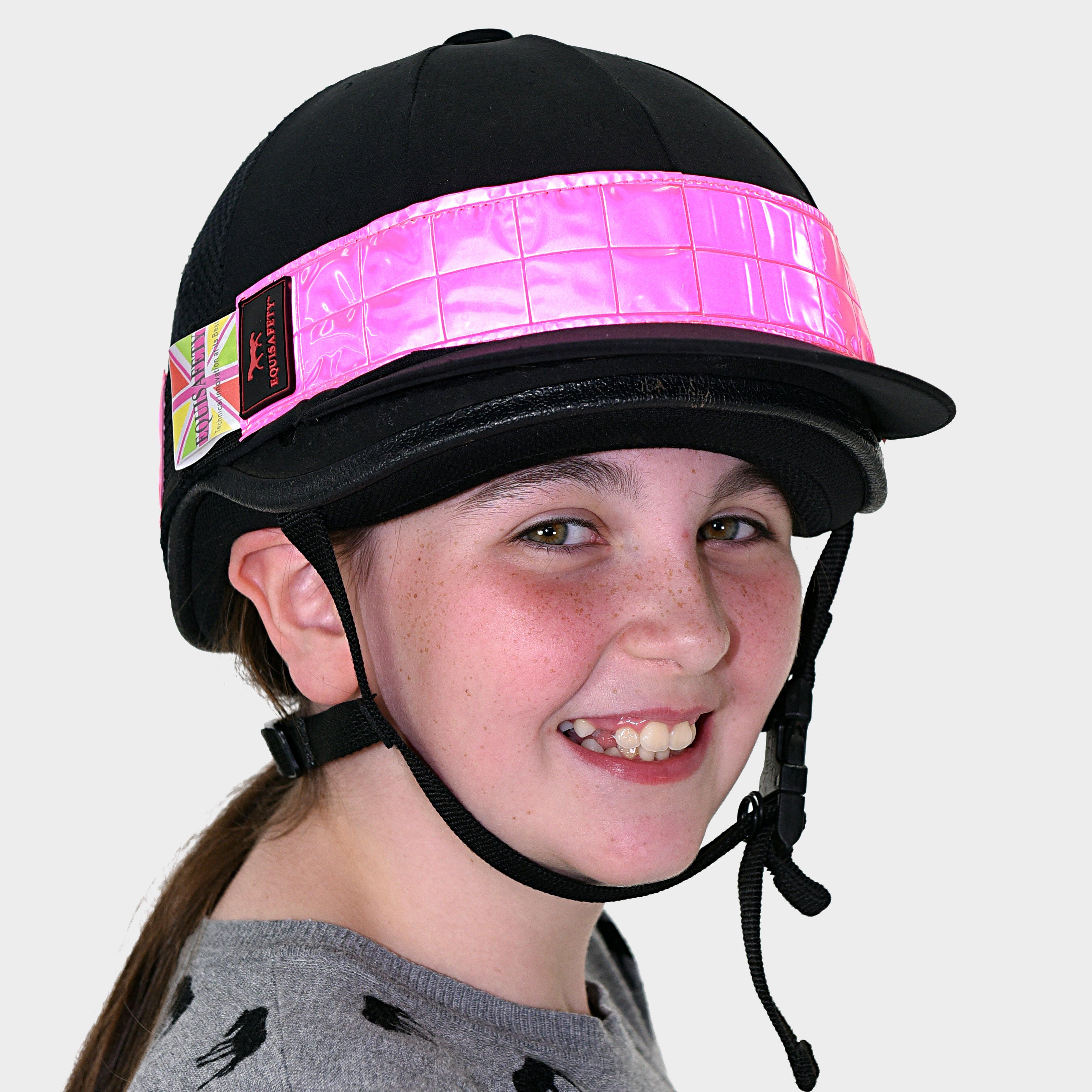 Image of Equisafety Hat Band Pink, Pink