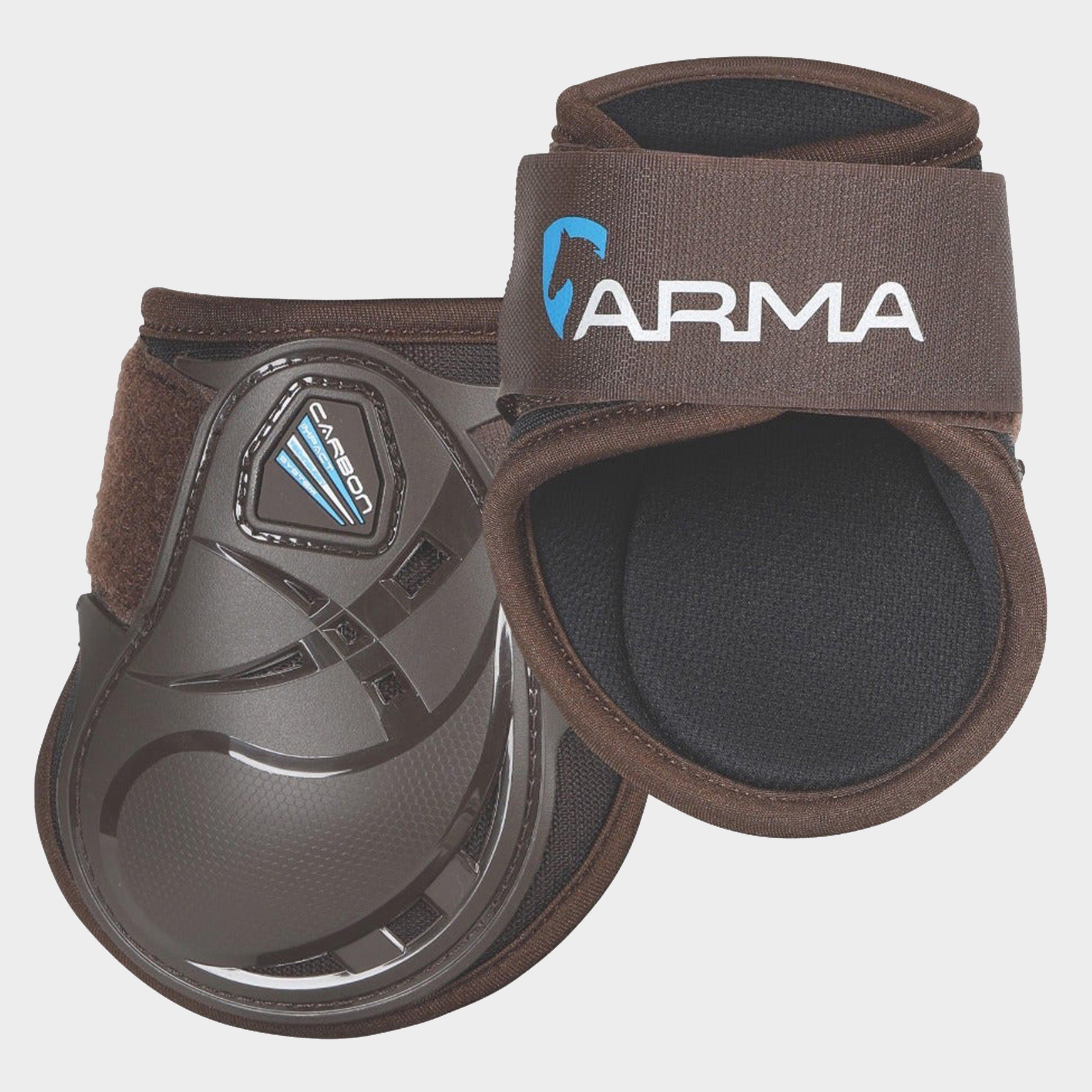 Image of Arma Carbon Fetlock Boots, Brown