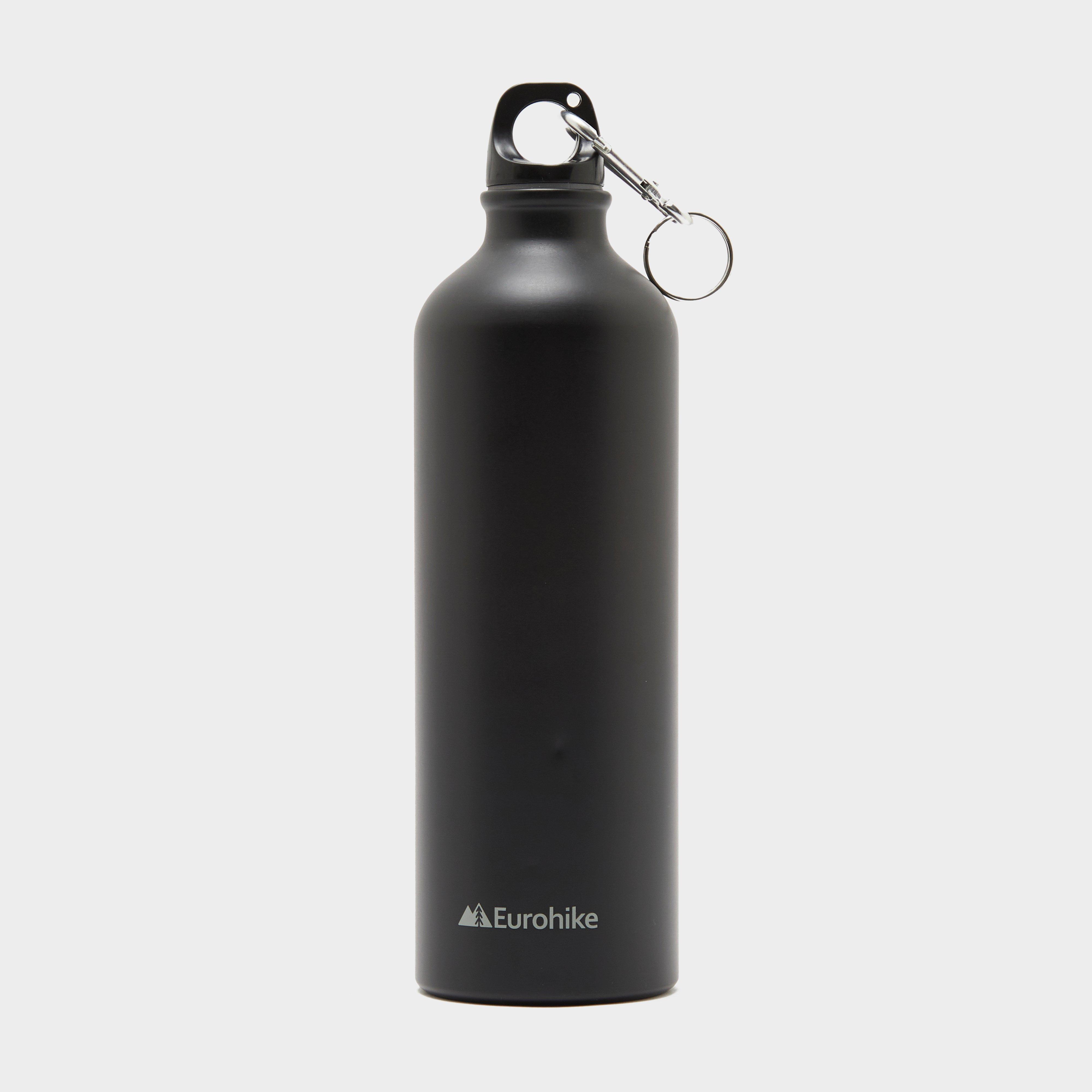 Image of Eurohike Aqua 0.75L Aluminium Water Bottle, Black