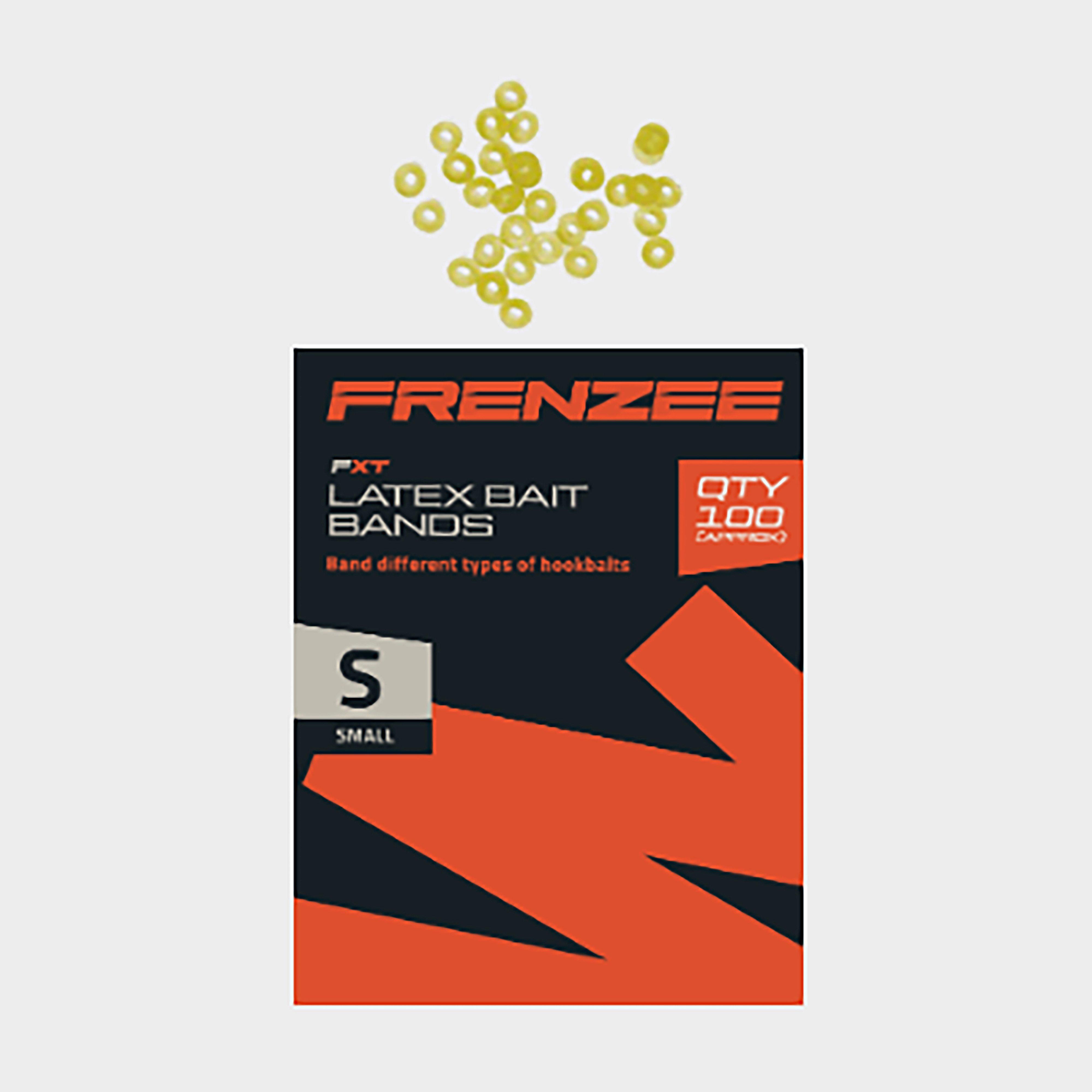 Image of Frenzee FXT Latex Bait Bands Small, Yellow