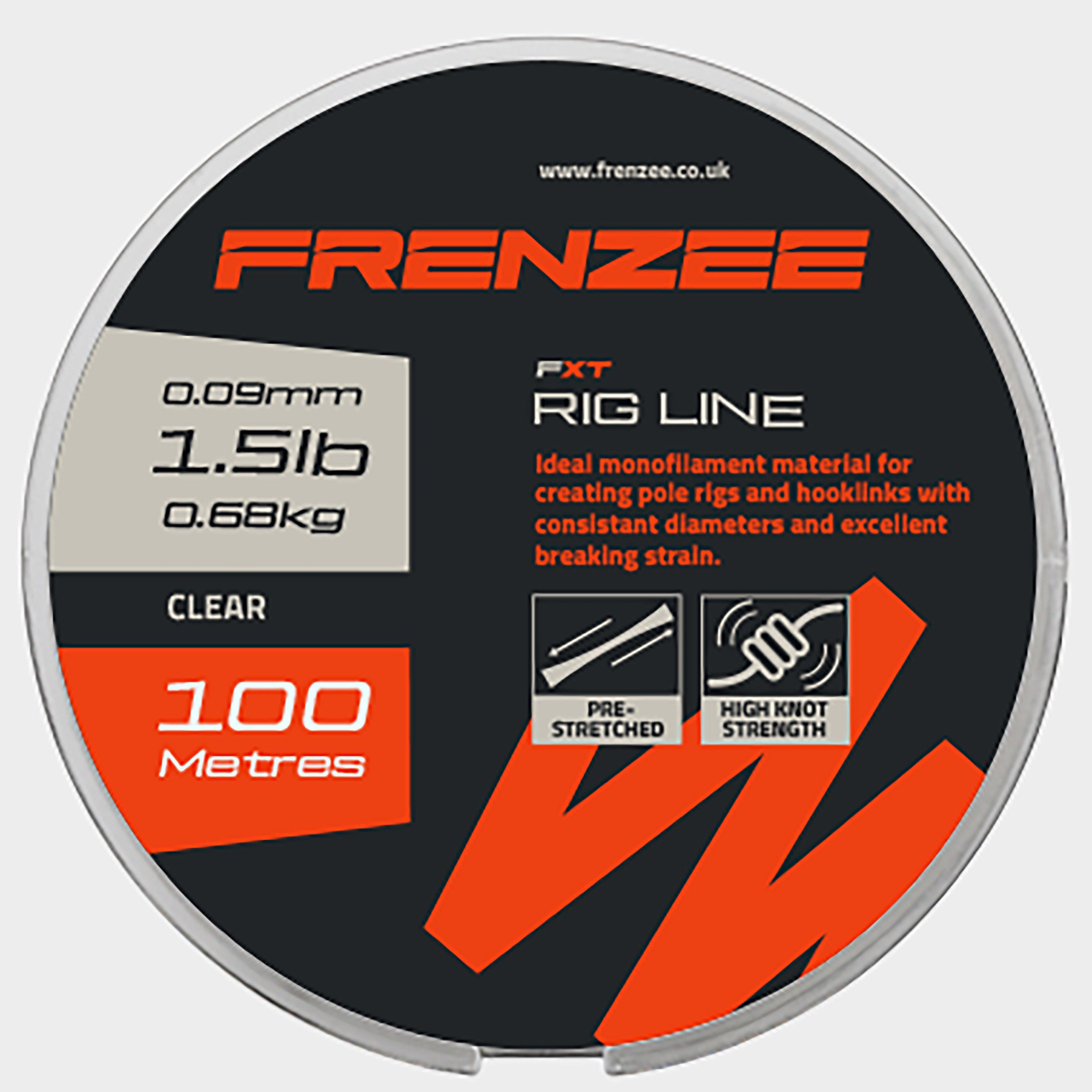Photos - Fishing Line Clear Frenzee FXT Rig Line 0.09mm 0.68kg 1.5lb, 