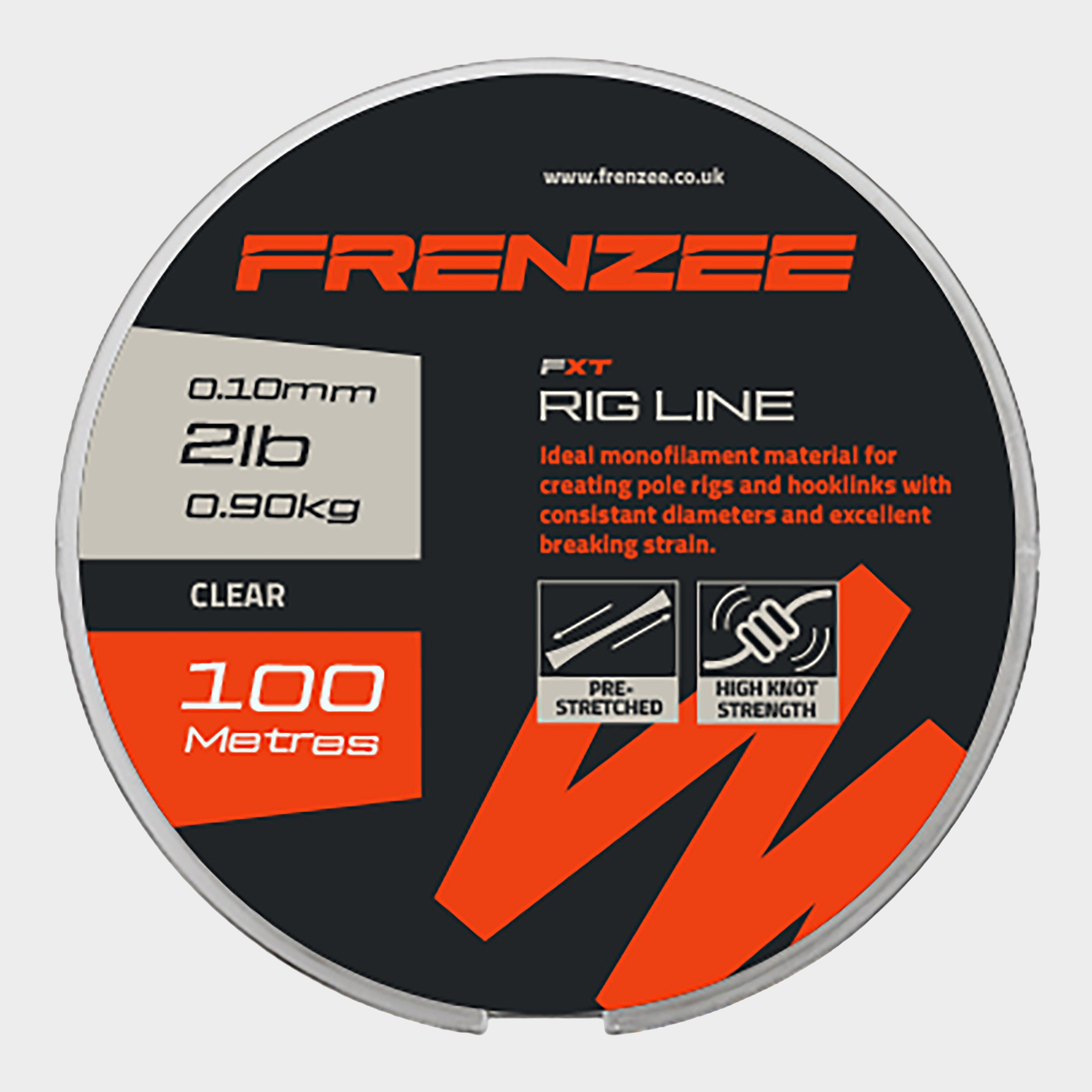 Photos - Fishing Line Clear Frenzee FXT Rig Line 0.10mm 0.90kg 2lb, 