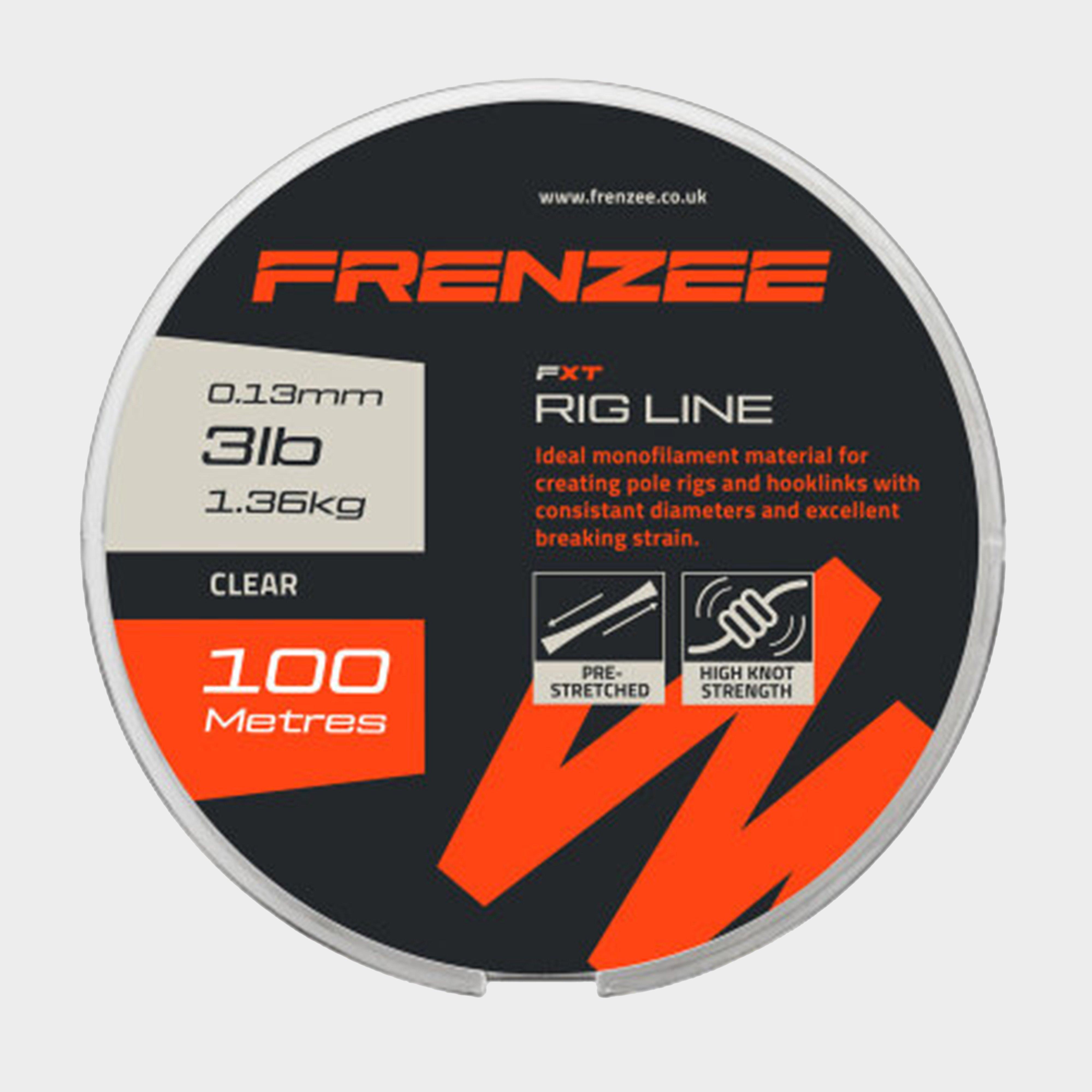 Image of Frenzee FXT Rig Line 0.13mm 1.36kg 3lb, Clear