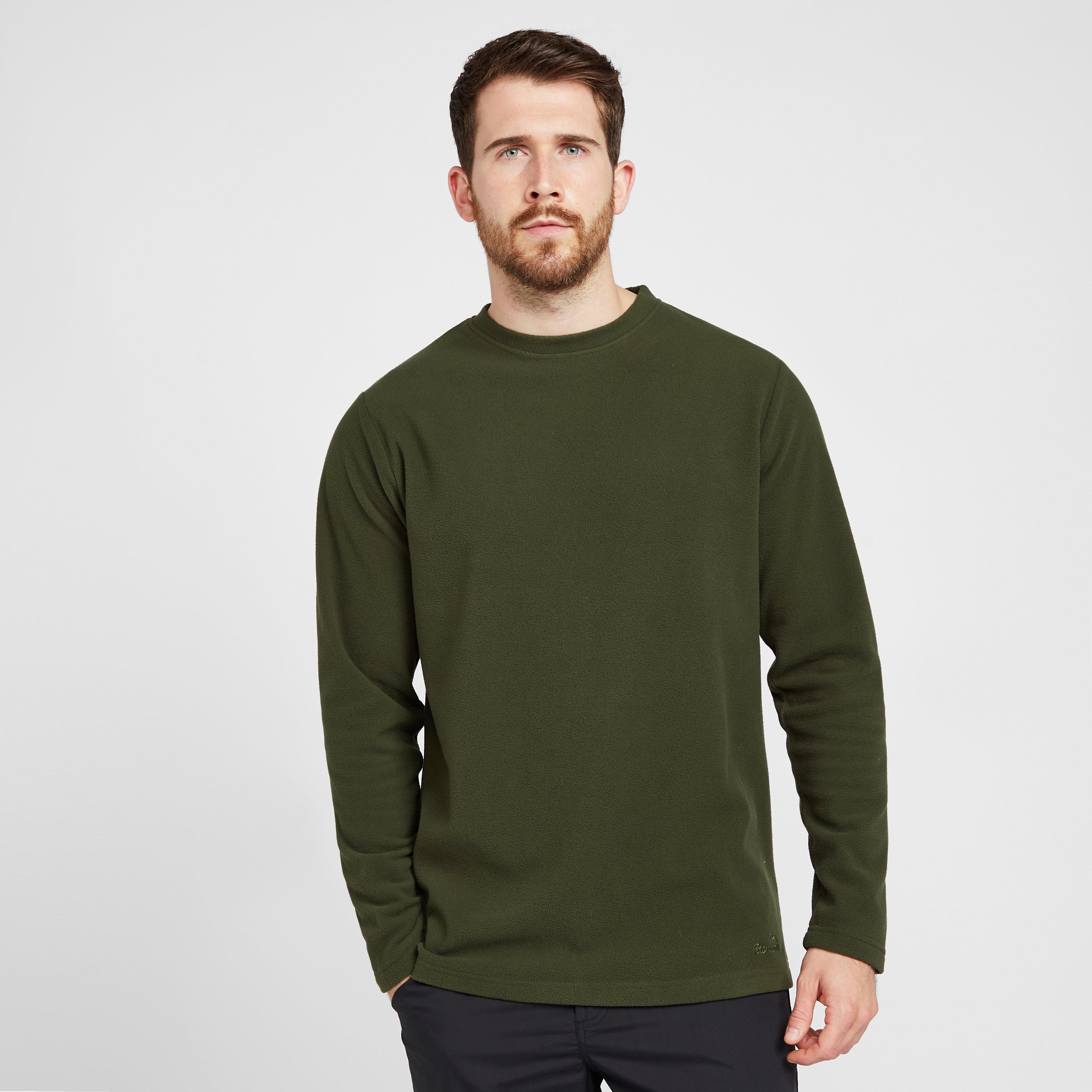 Image of Peter Storm Mens Bracken Crew Top Khaki, Green
