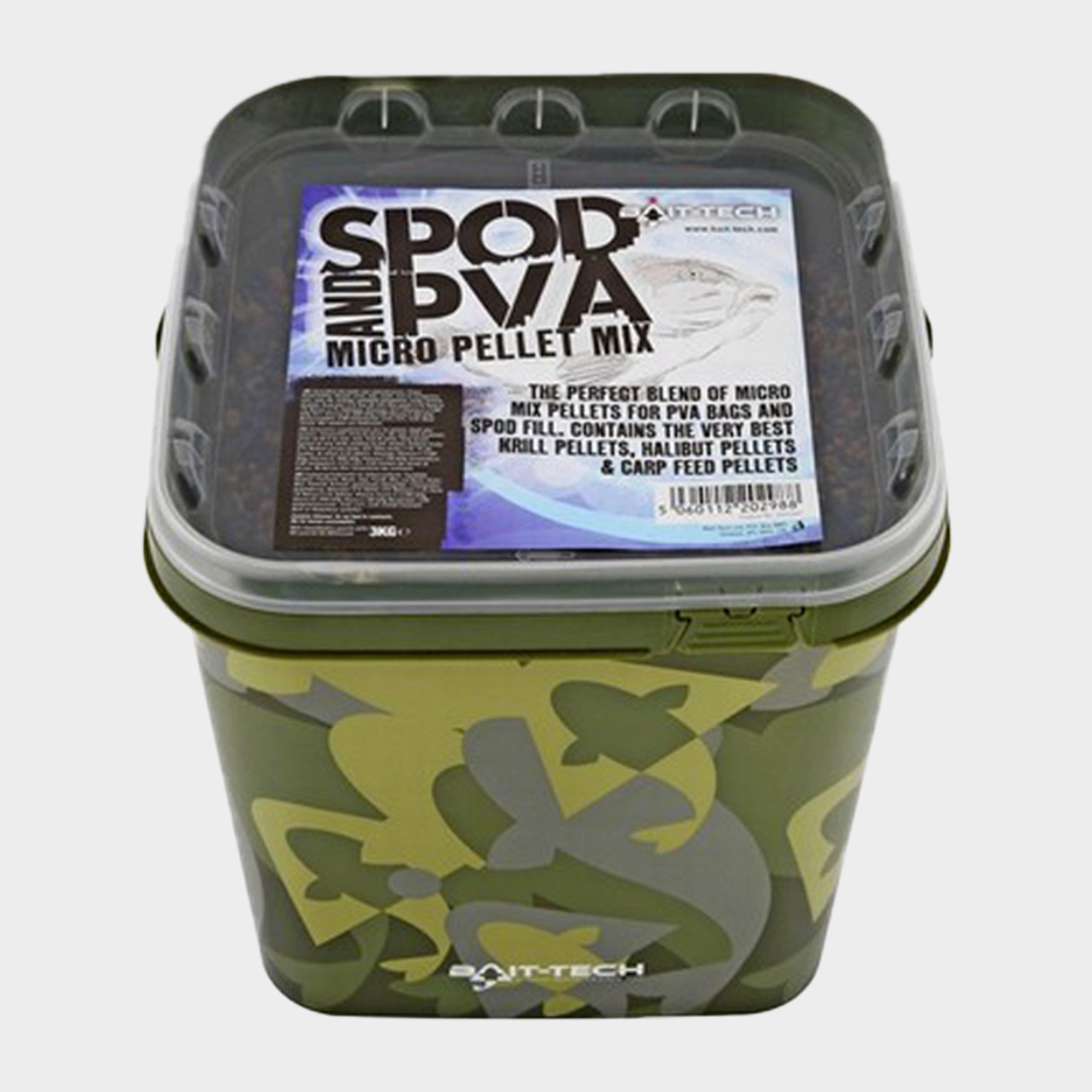 Image of Bait-Tech Spod and PVA Mixed Pellets Bucket, Brown