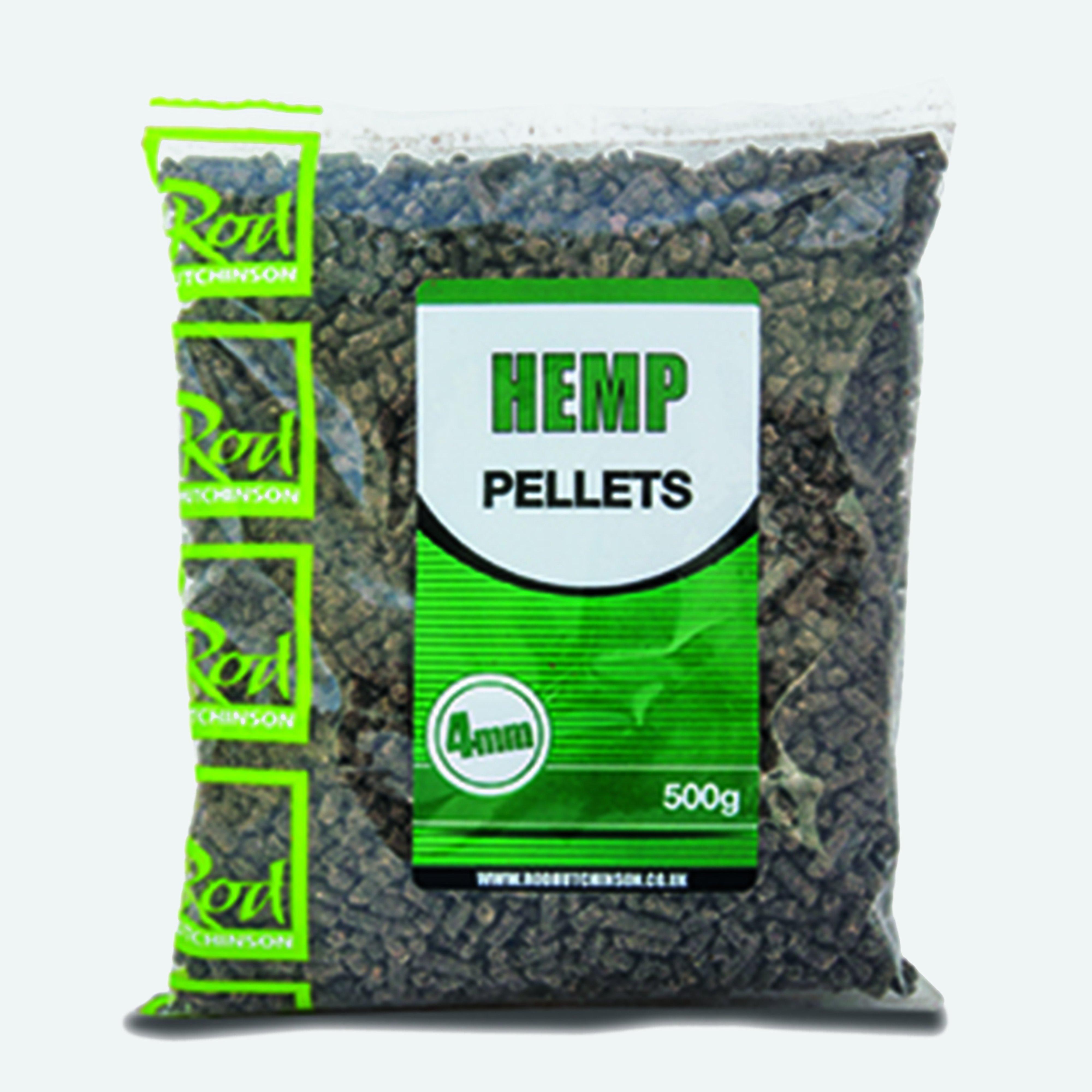 Image of Rod Hutchinson Hemp Feed Pellet 4mm, Black