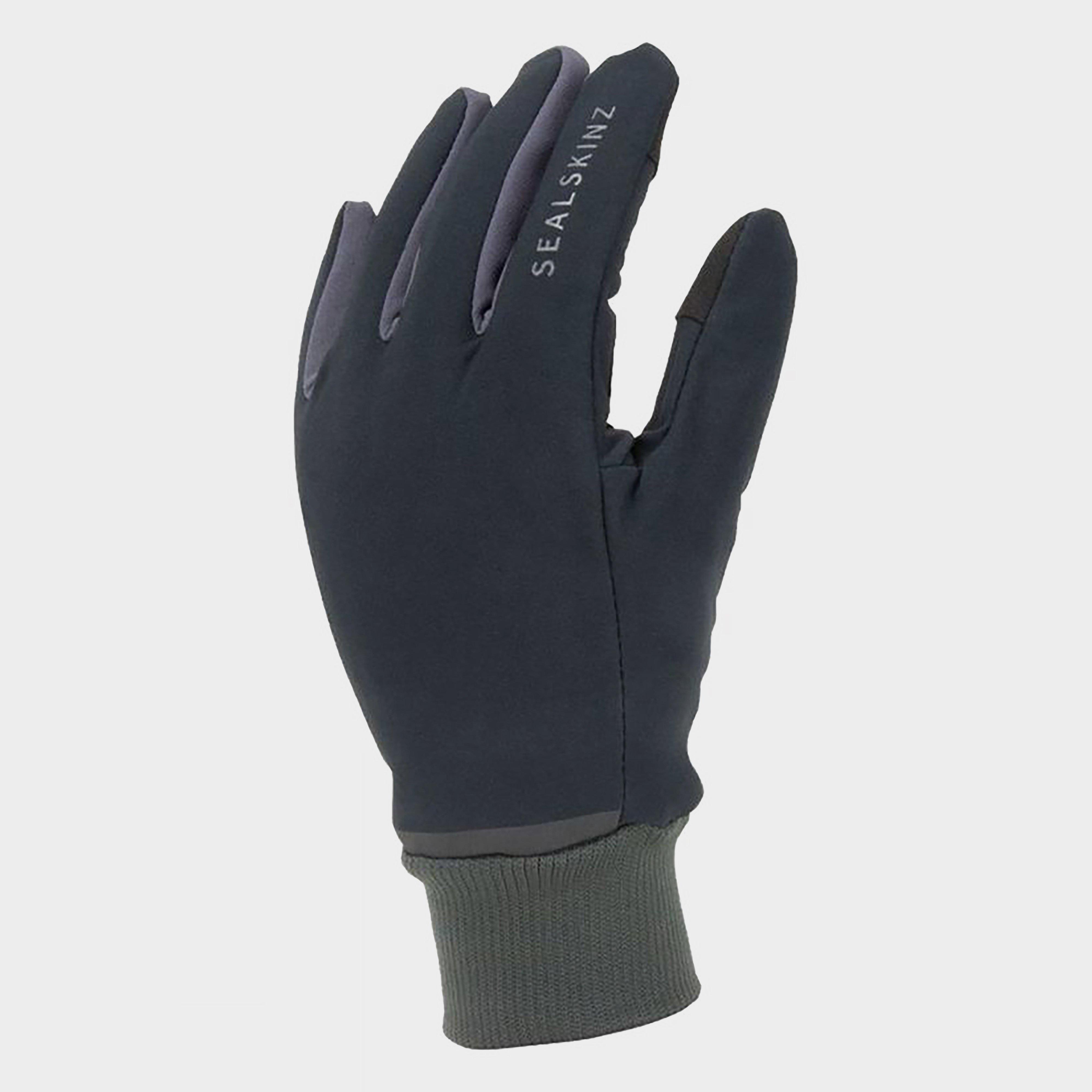  Sealskinz Waterproof All Weather Lightweight Glove with Fusion Control, Black