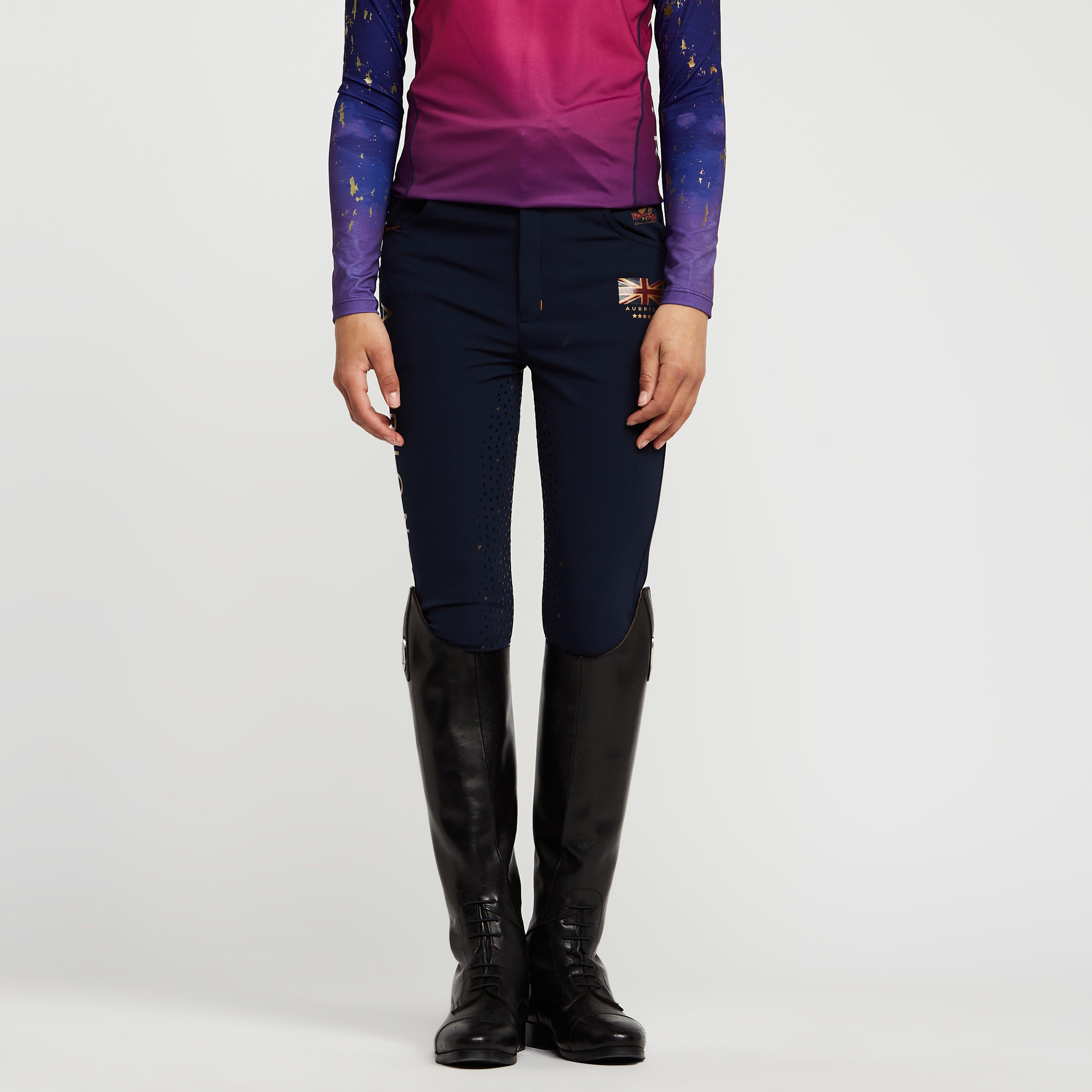 Image of Aubrion Childs Team Breeches Navy, Black