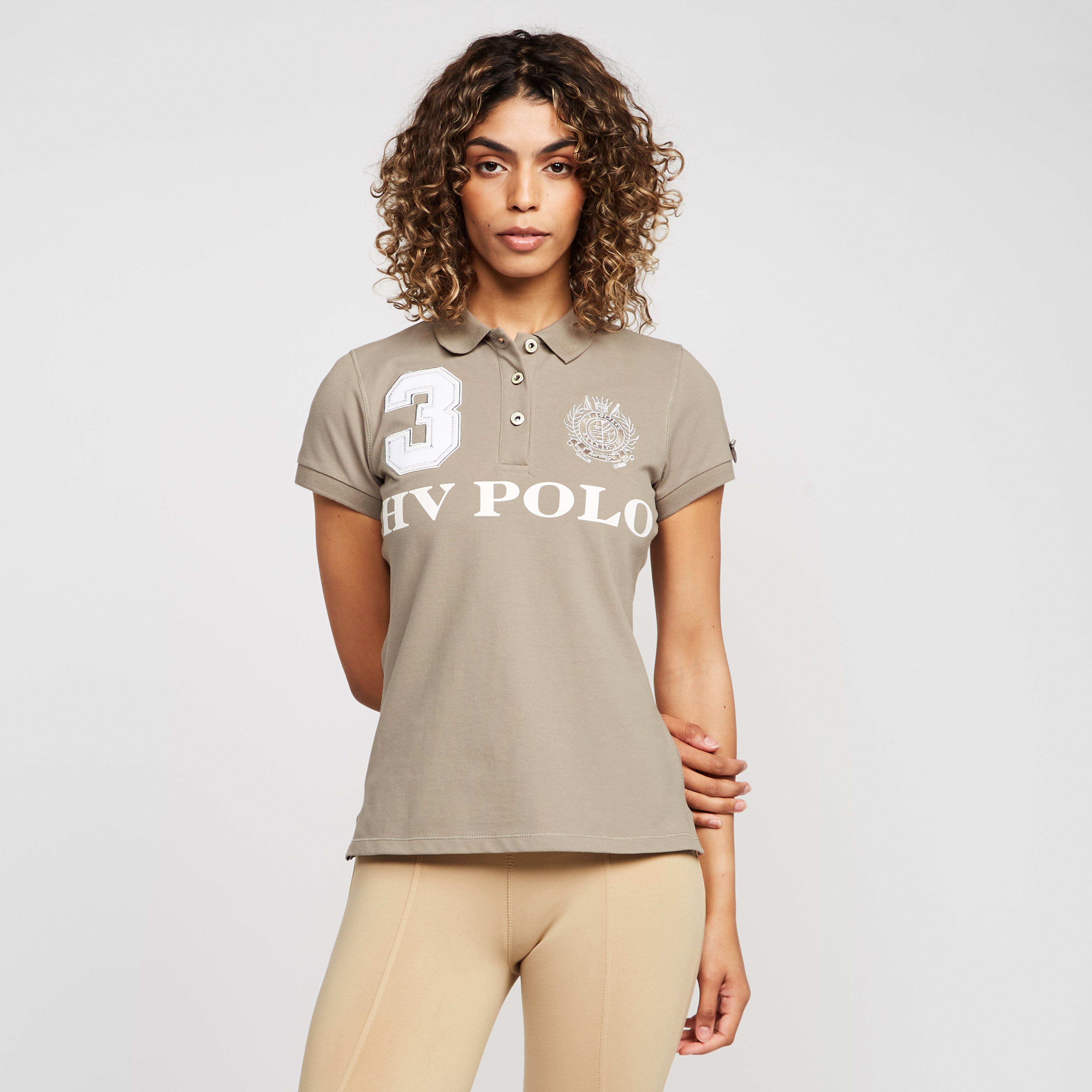 Image of HV Polo Ladies Favouritas EQ Polo Shirt Oil Green, Green