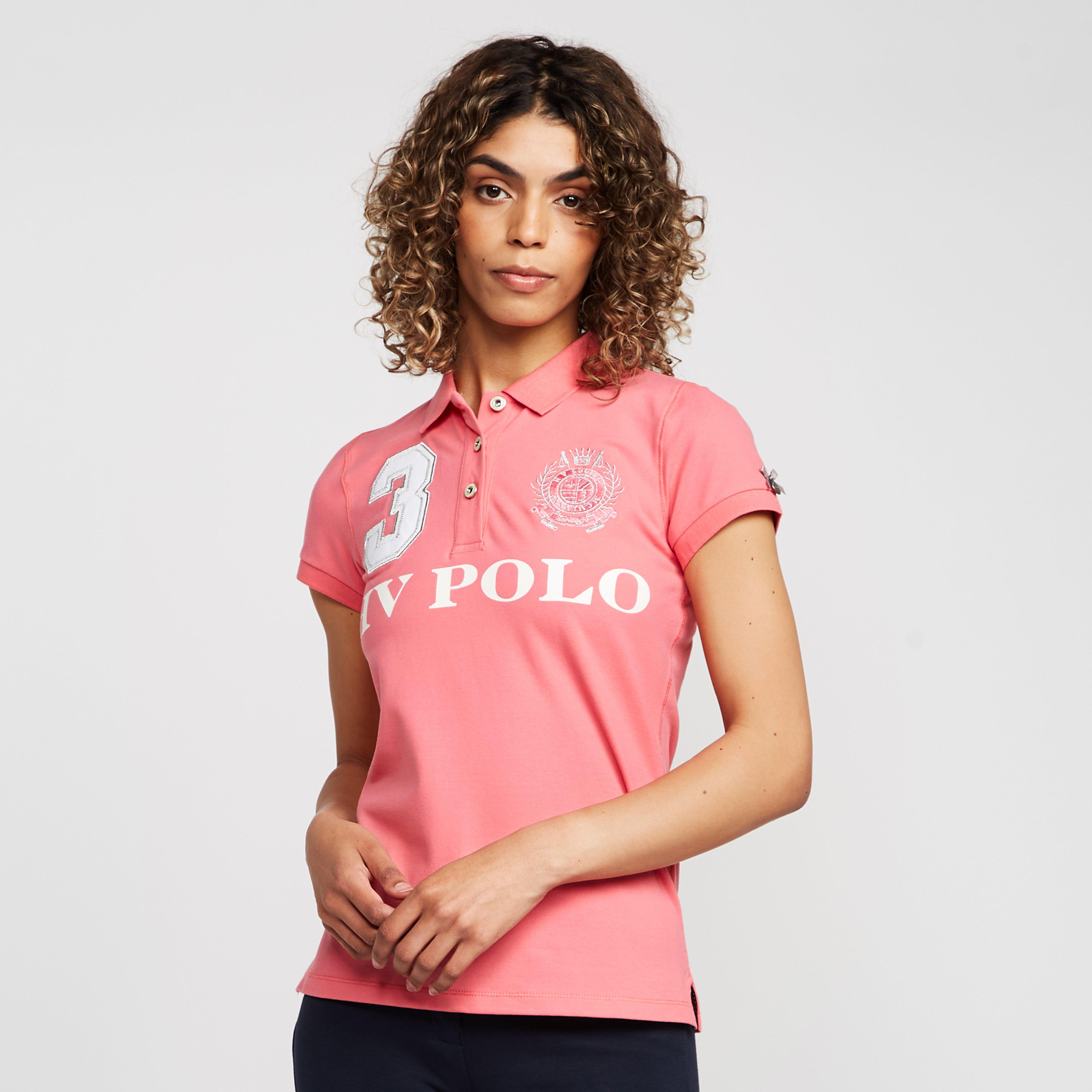 Image of HV Polo Ladies Favouritas EQ Polo Shirt Violet Tulip, Pink