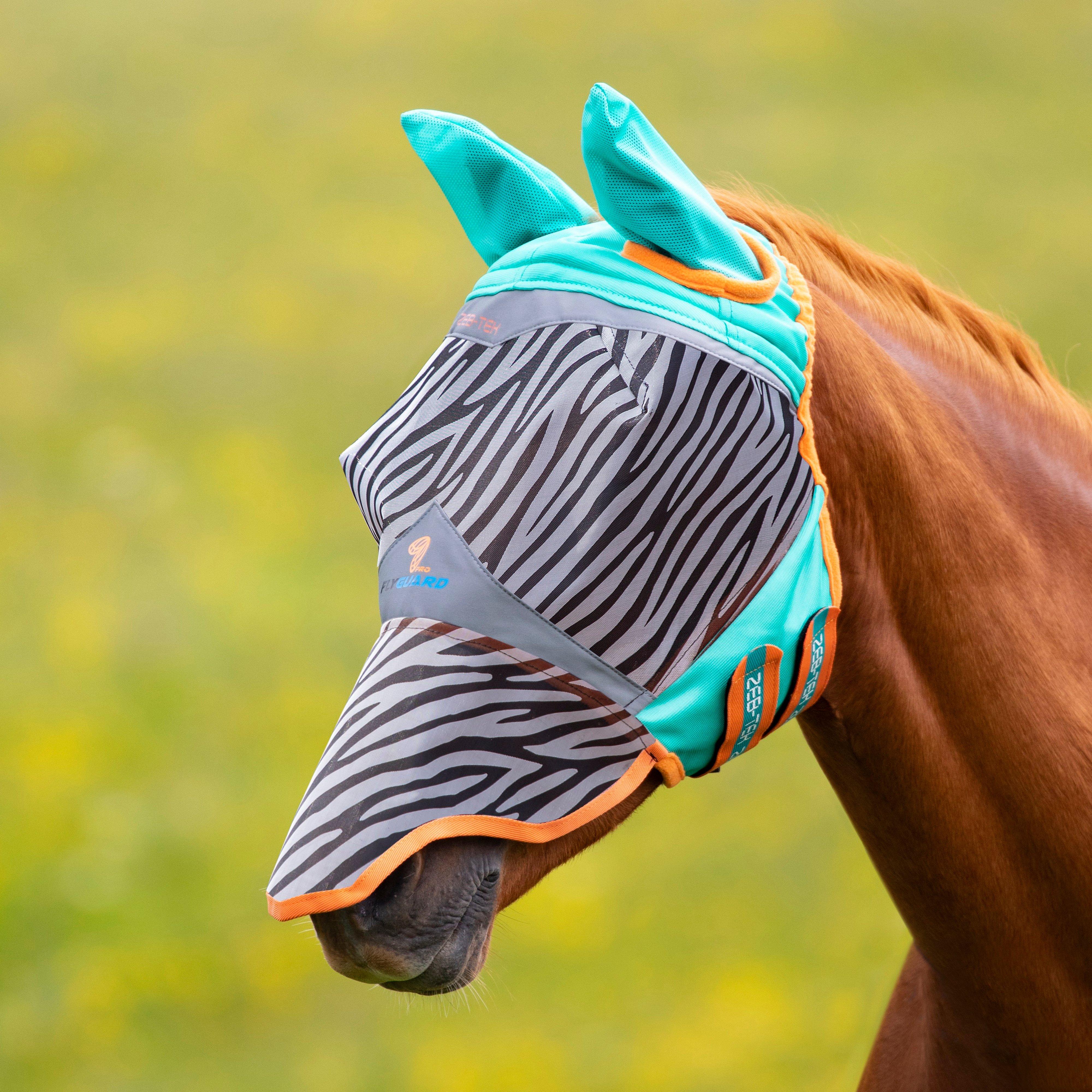 Image of Shires Horse Mesh Mask, Multi Coloured