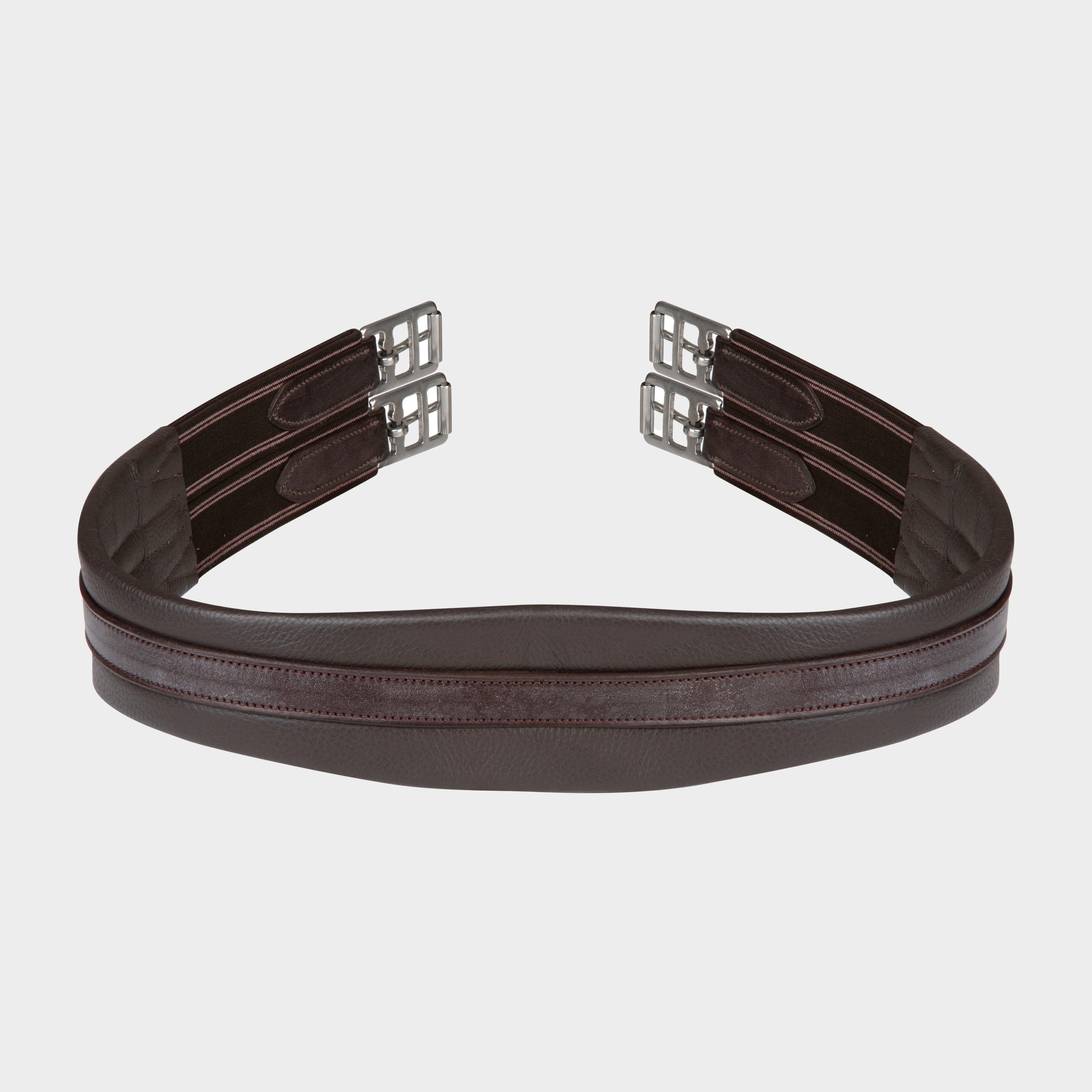 Image of Velociti Velociti GARA Atherstone Elasticated Leather Girth, Brown