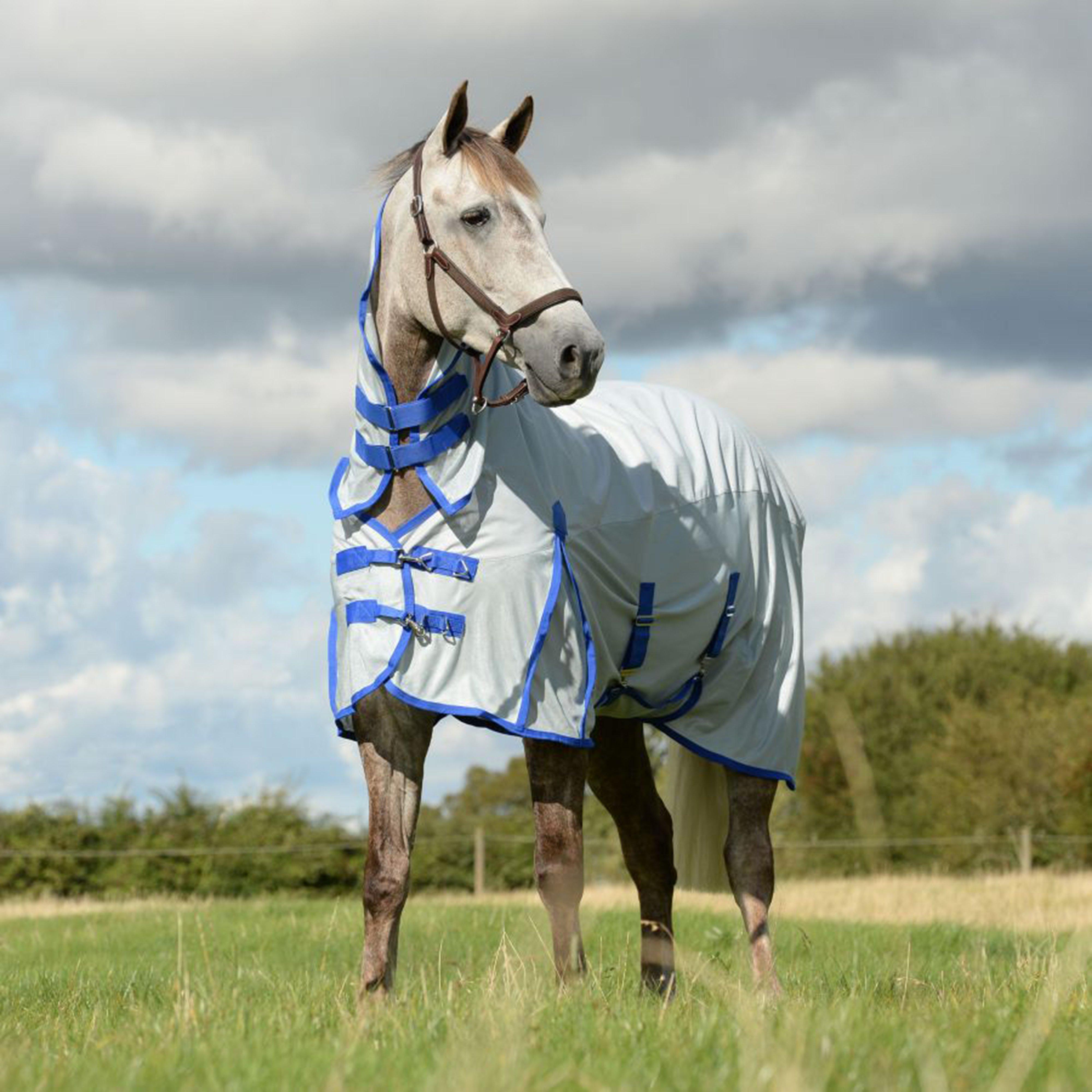  WeatherBeeta ComFITec 600D/Mesh Combo Neck Rug, Silver