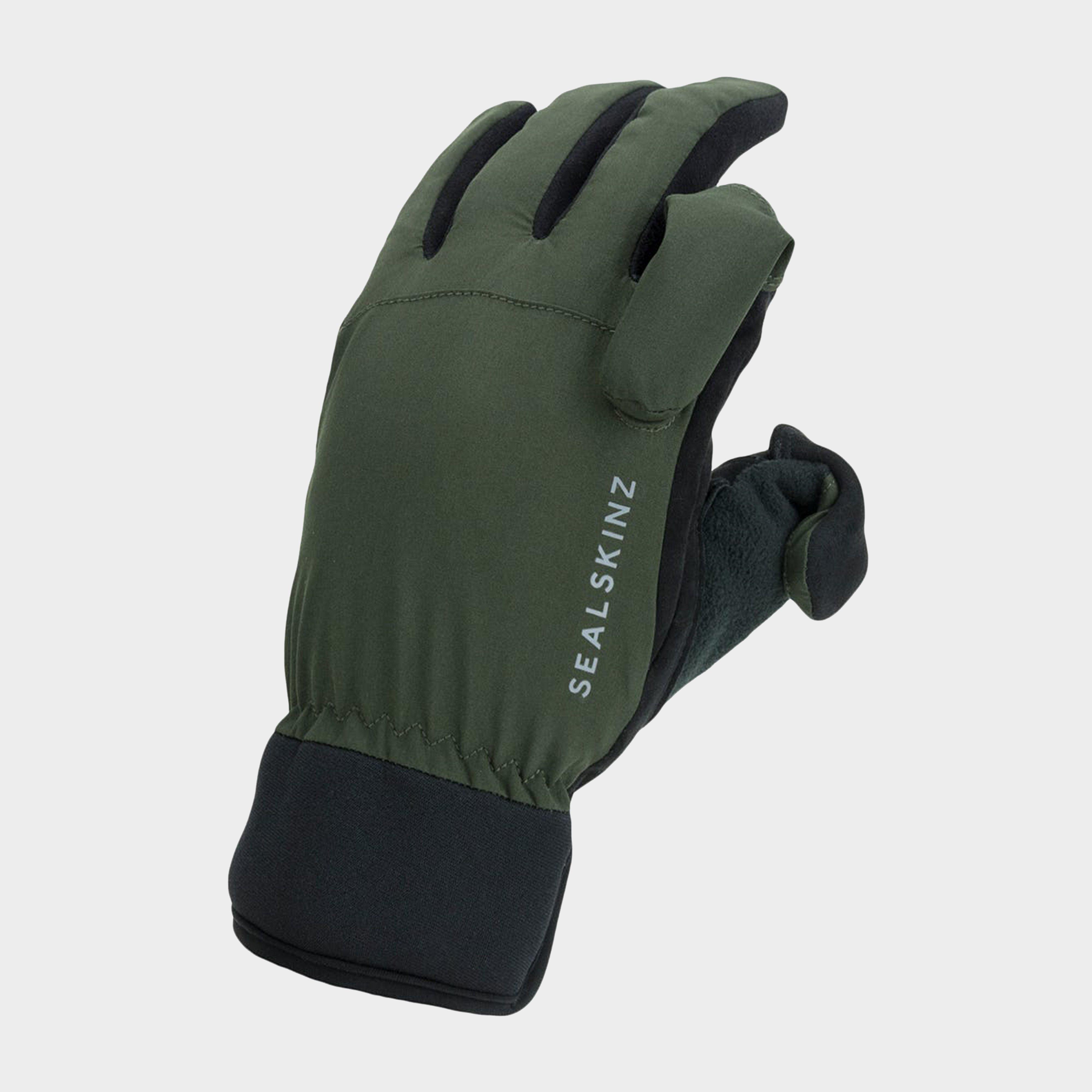 Photos - Other goods for tourism Waterproof Sealskinz  All Weather Sporting Gloves, Green 