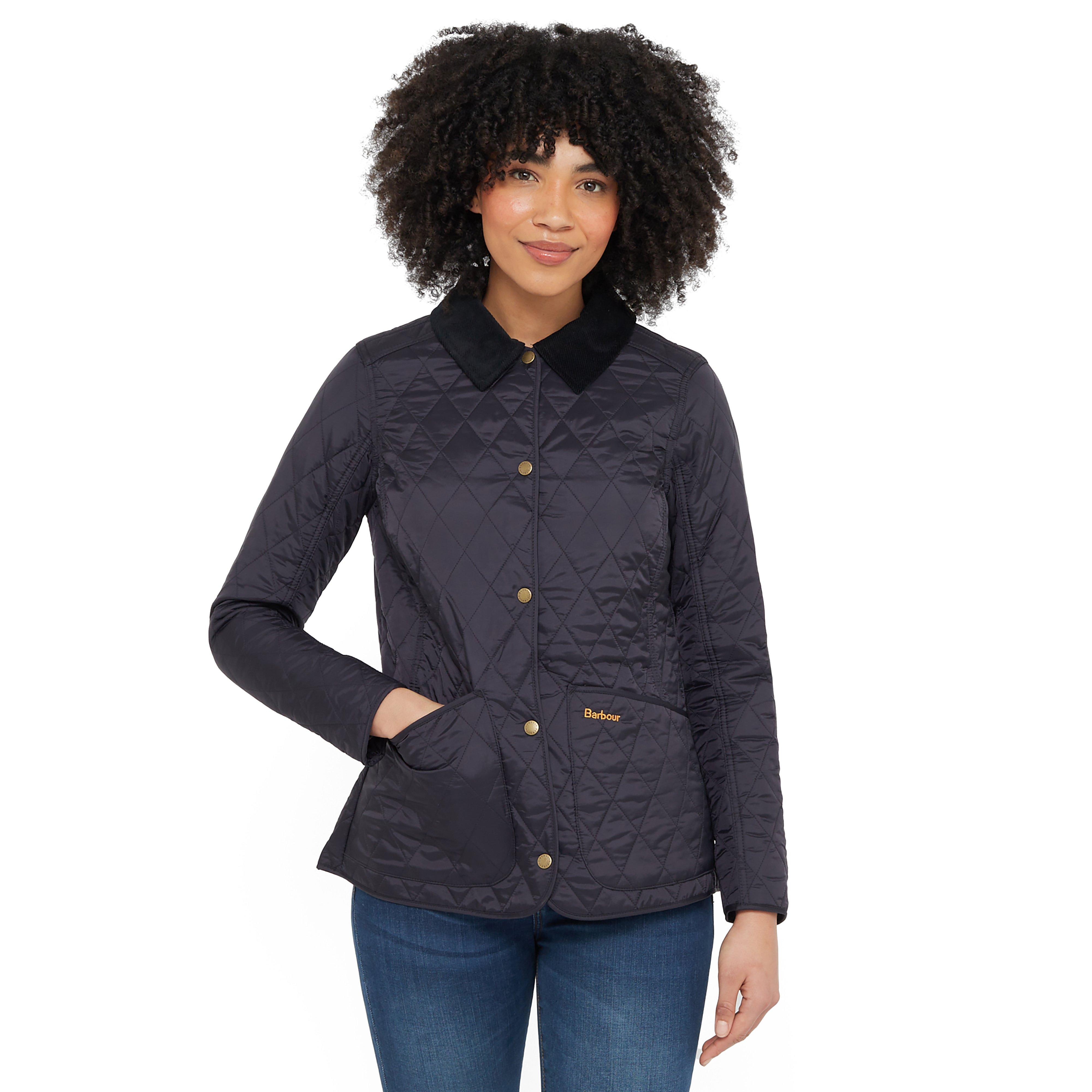Womens Annandale Quilted Jacket Navy