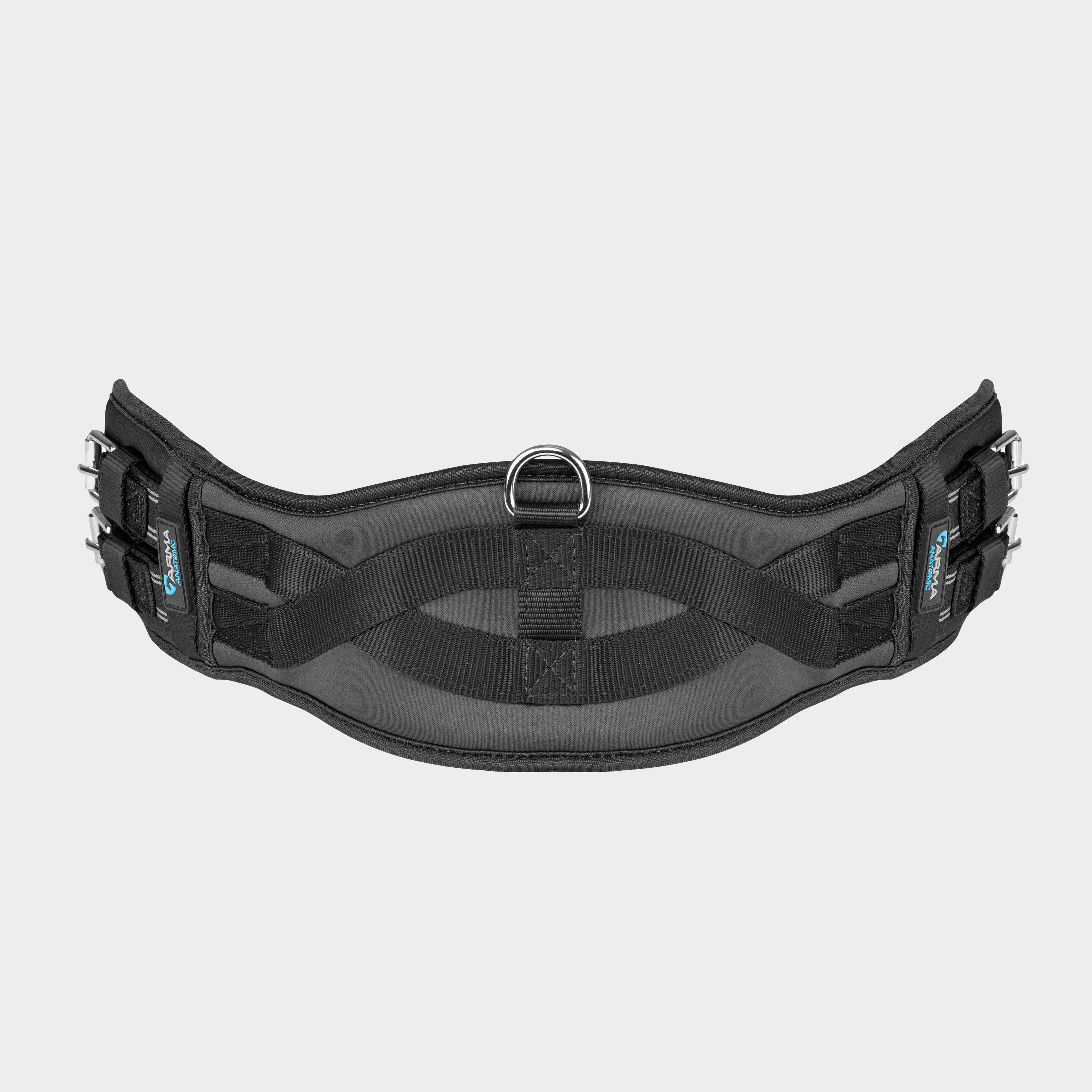 Image of Arma Memory Foam Elasticated Dressage Girth in Black, Black