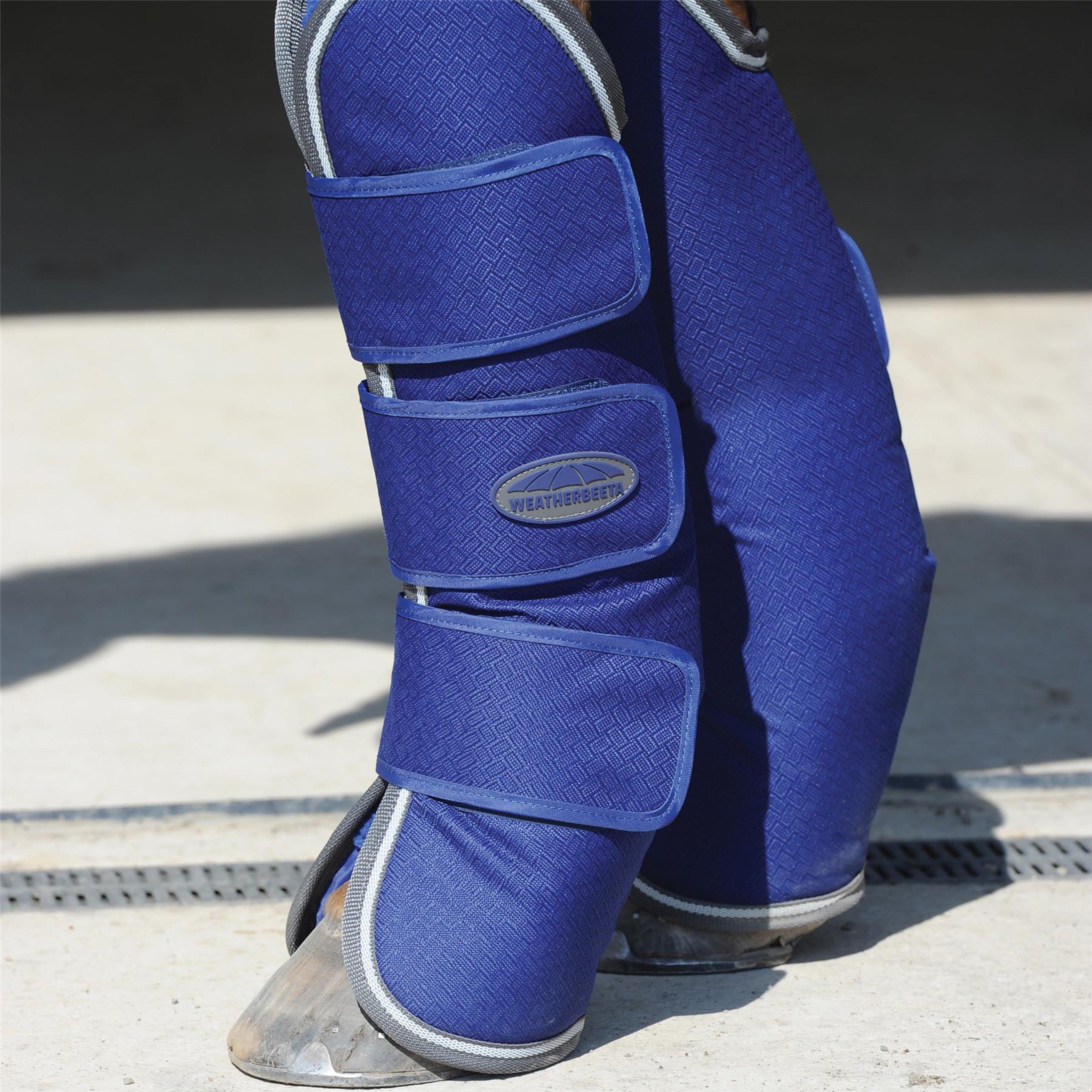 Image of WeatherBeeta 1200D Wide Tab Travel Boots Dark Blue/Grey/White, Blue